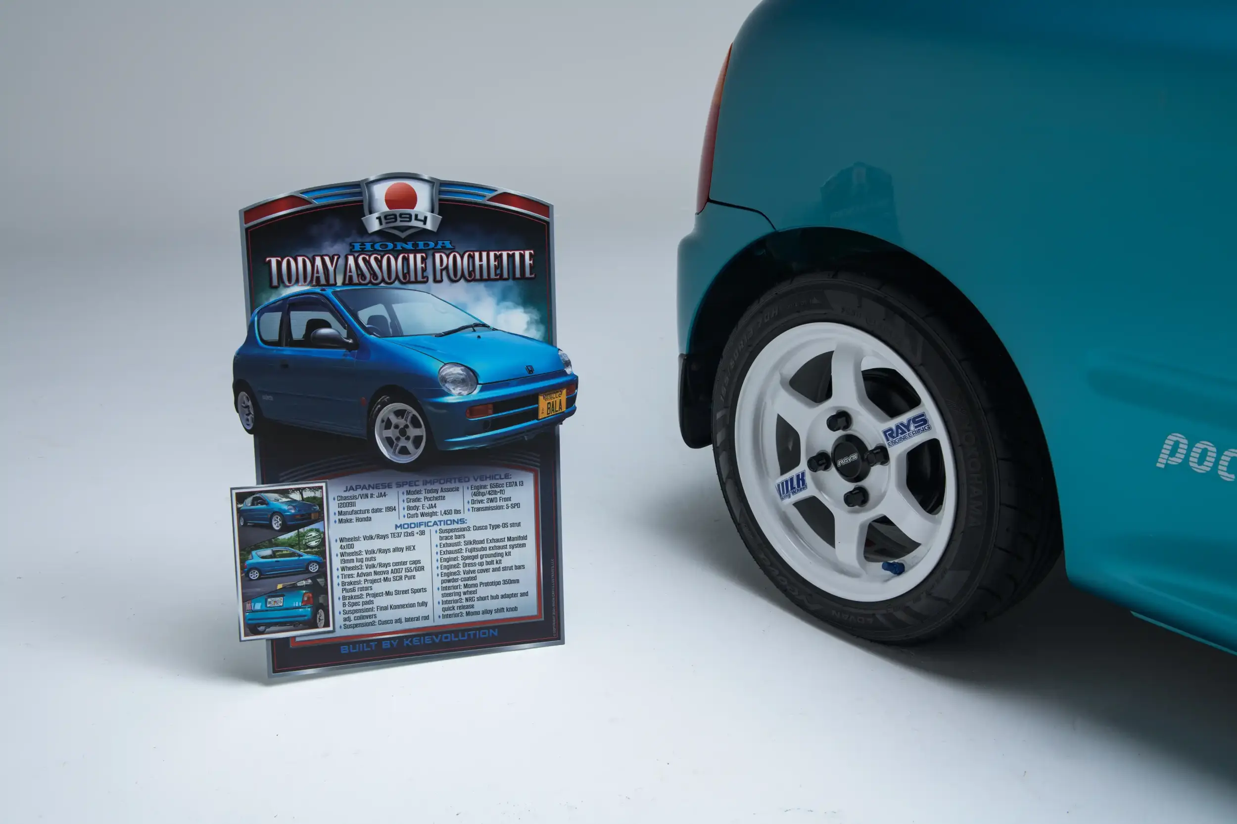 1994 Honda Today Pochette Restomod