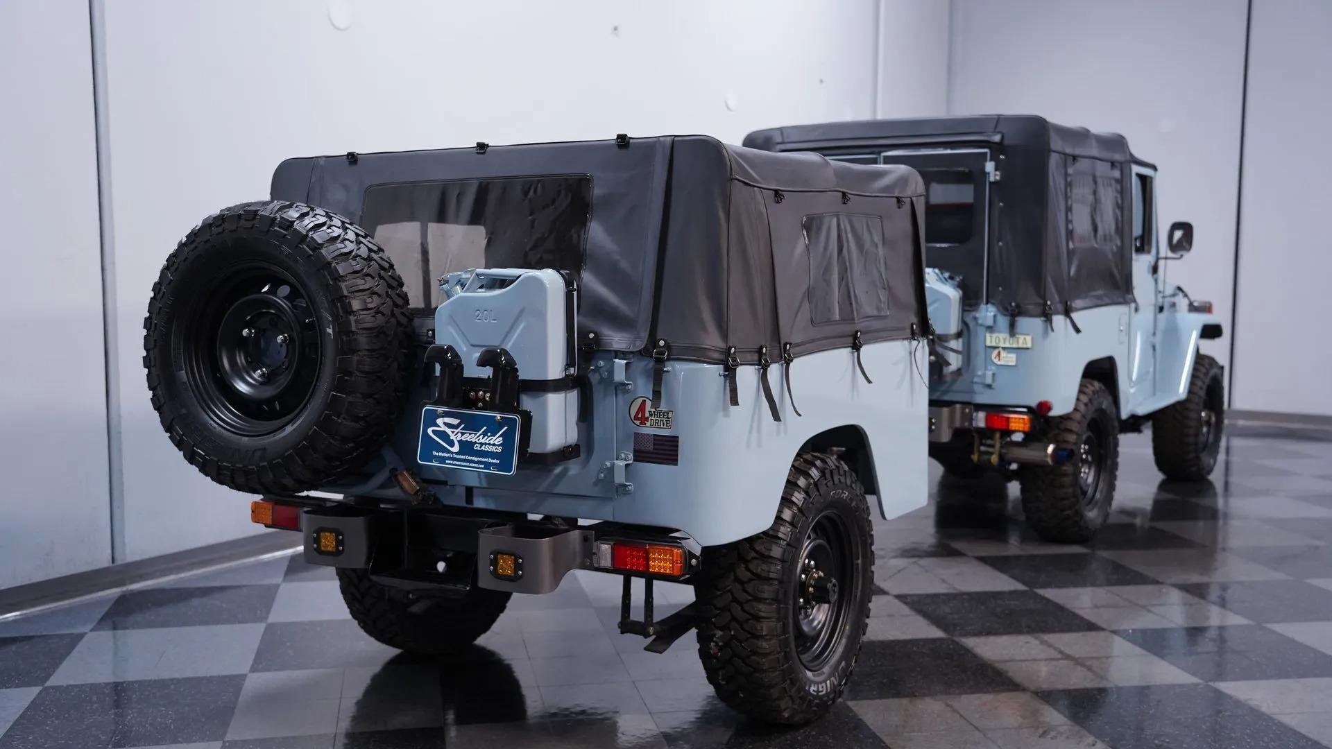 1982 Toyota Land Cruiser FJ40 with Trailer