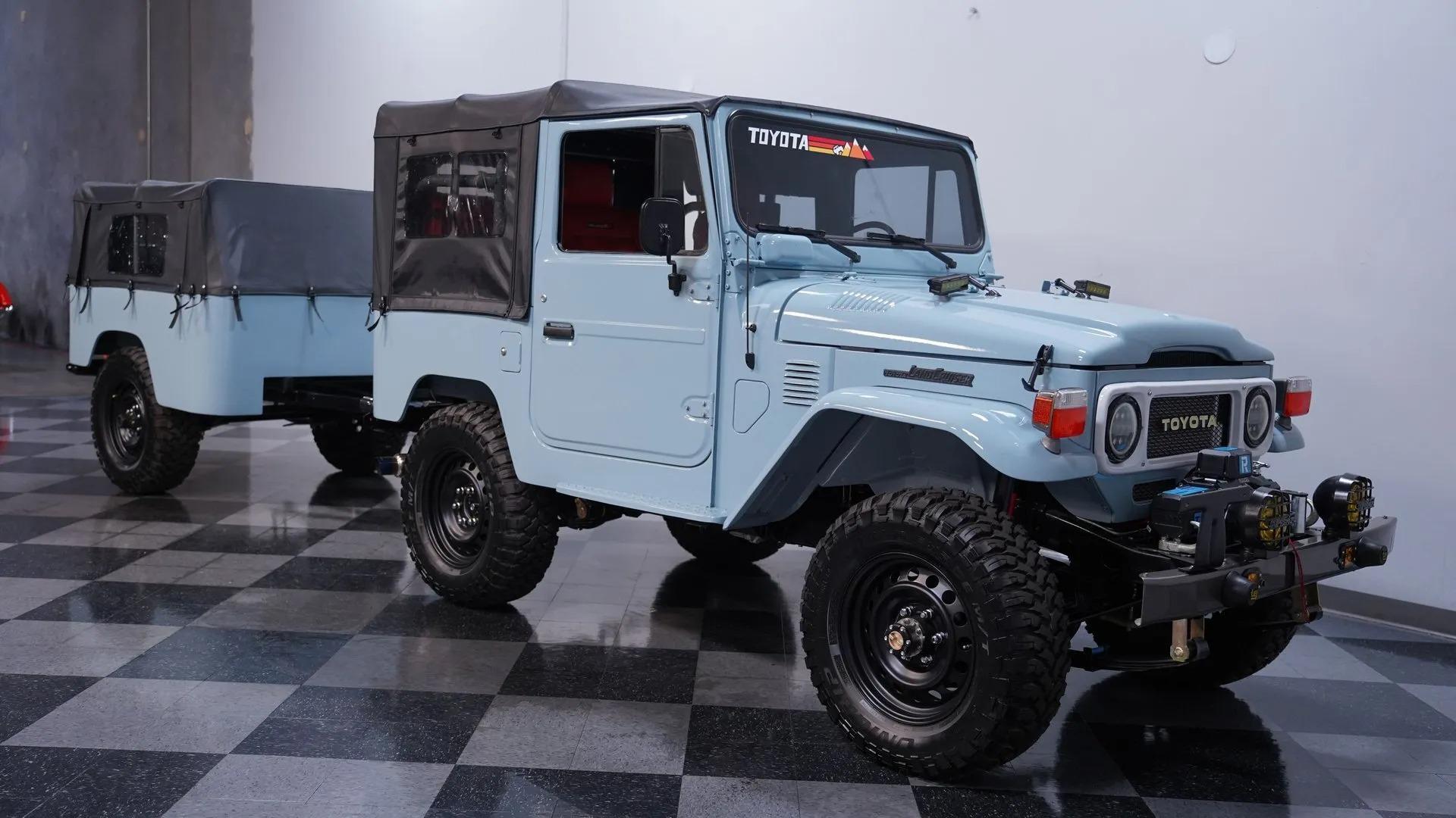 1982 Toyota Land Cruiser FJ40 with Trailer - 2