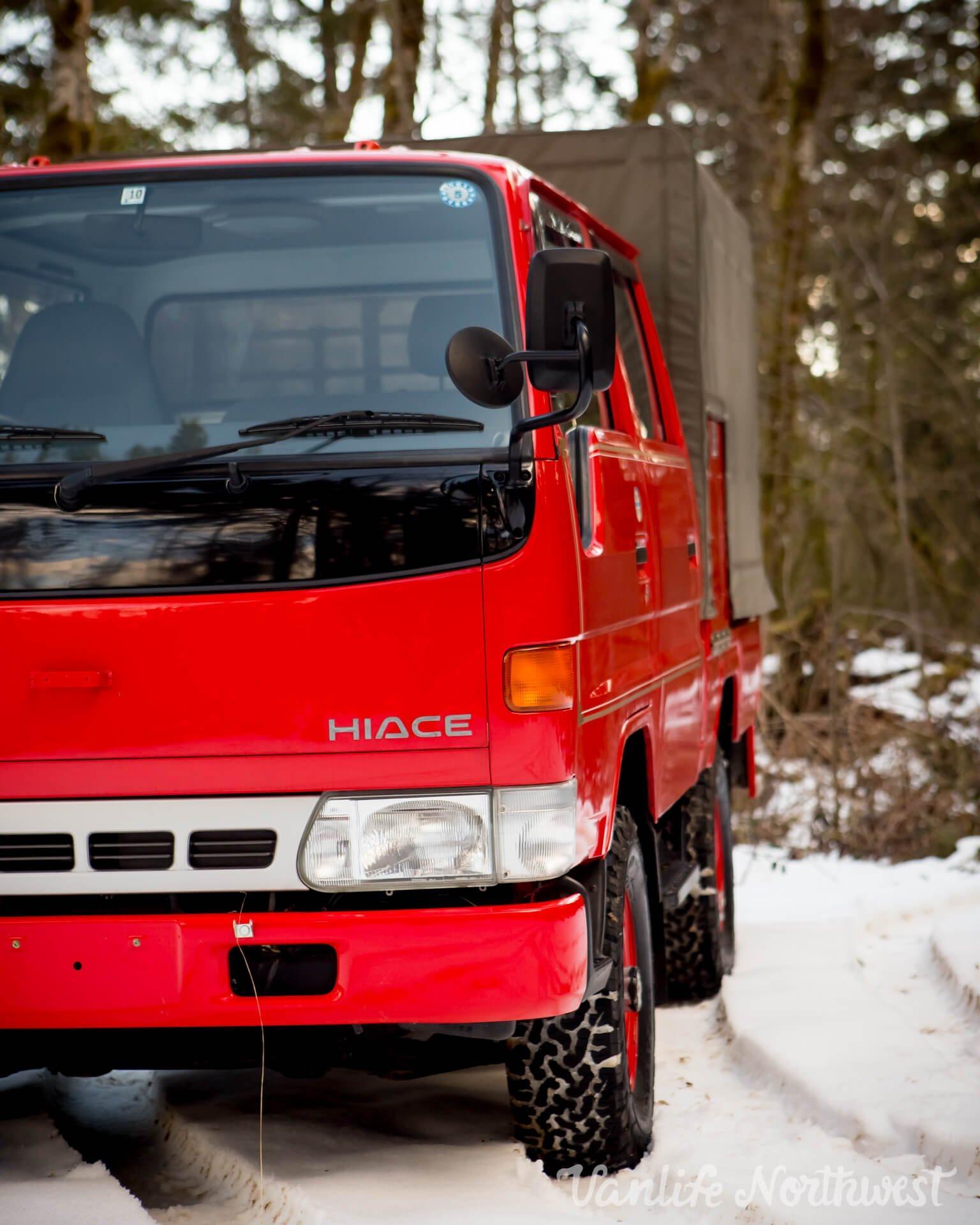 1996 Toyota HiAce Double-Cab Fire Truck
