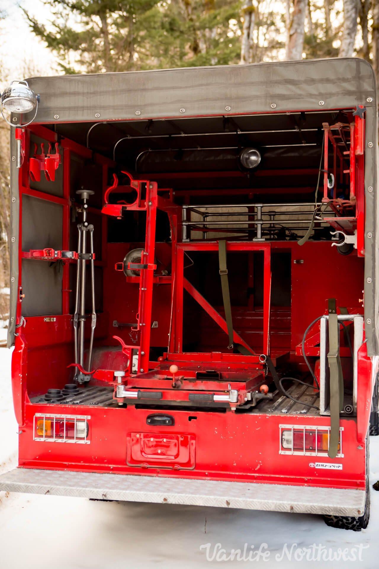 1996 Toyota HiAce Double-Cab Fire Truck