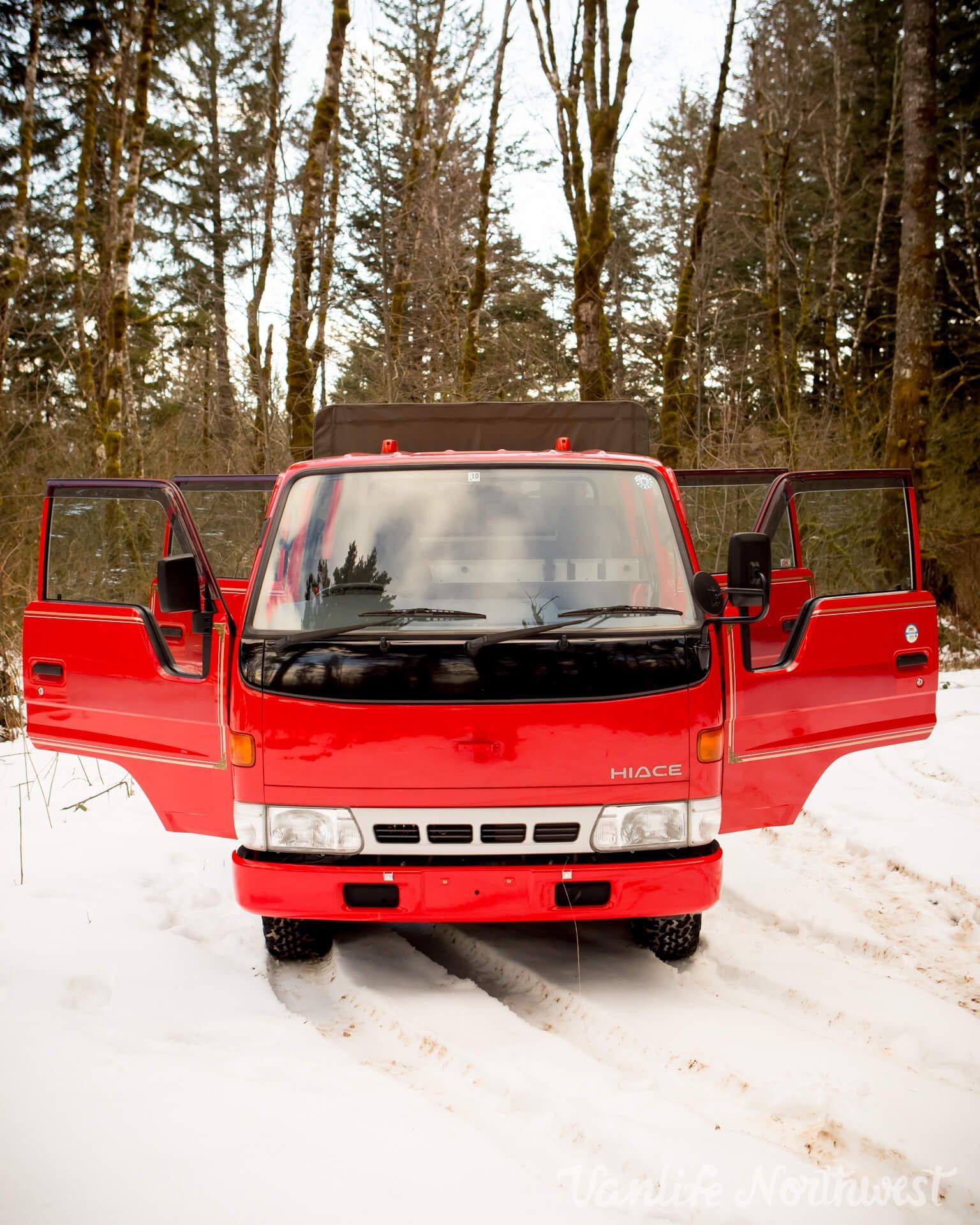 1996 Toyota HiAce Double-Cab Fire Truck