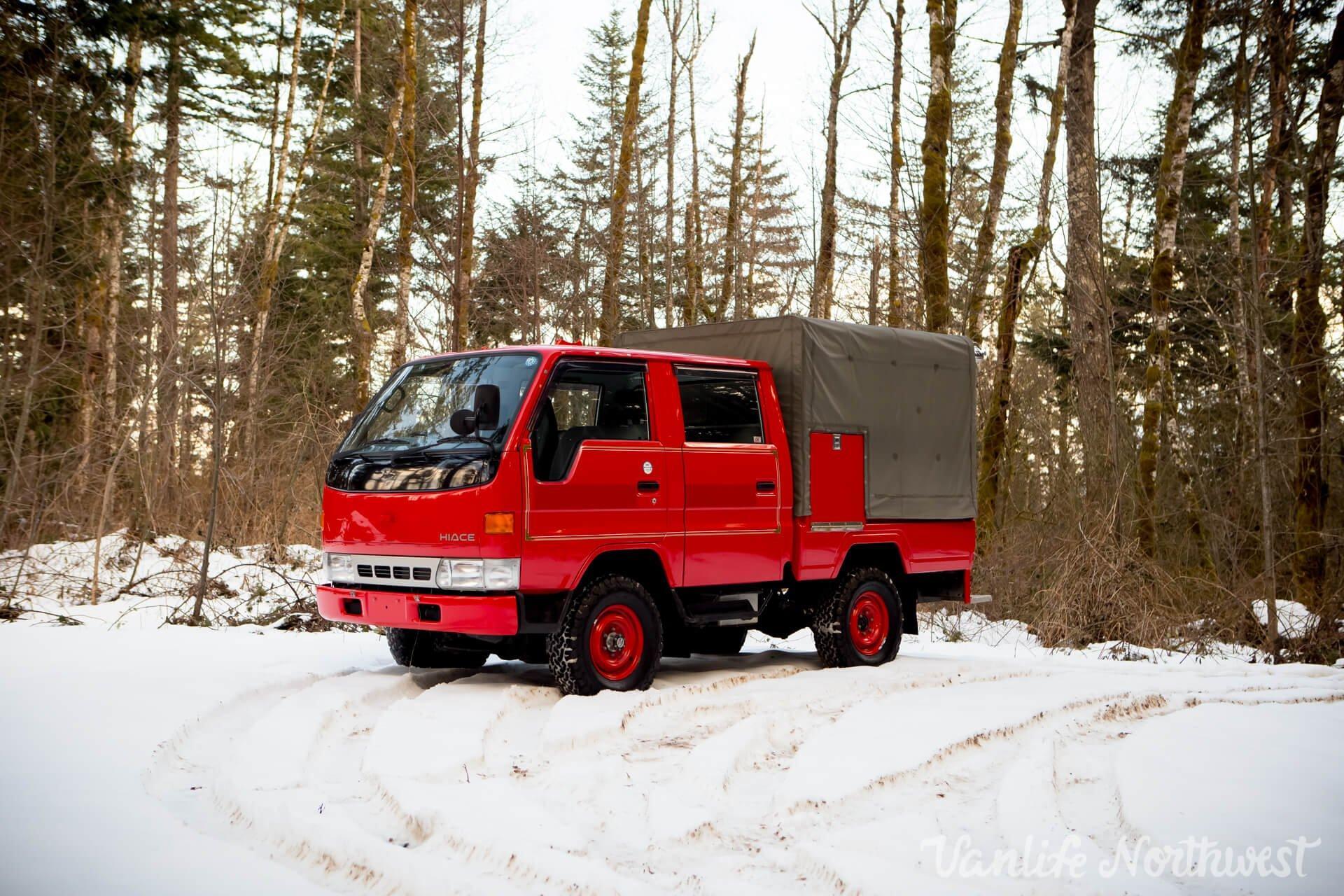 1996 Toyota HiAce Double-Cab Fire Truck
