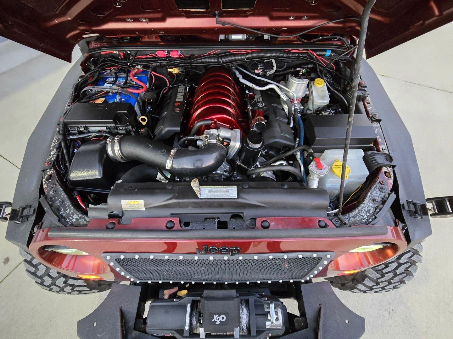 6.1L V8-Powerd 2007 Jeep Wrangler Unlimited X