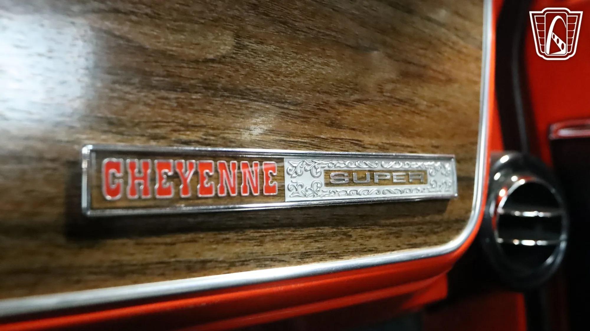 1971 Chevrolet C20 Cheyenne Super