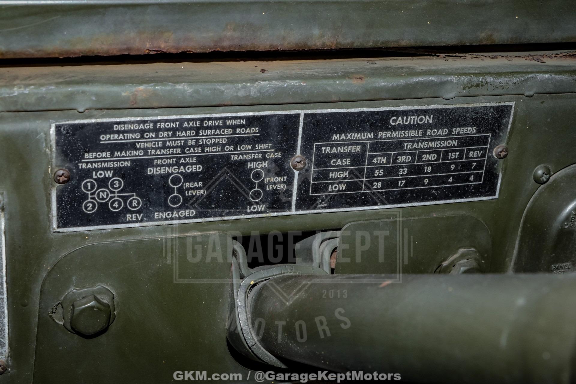 1961 Dodge Power Wagon Army Truck
