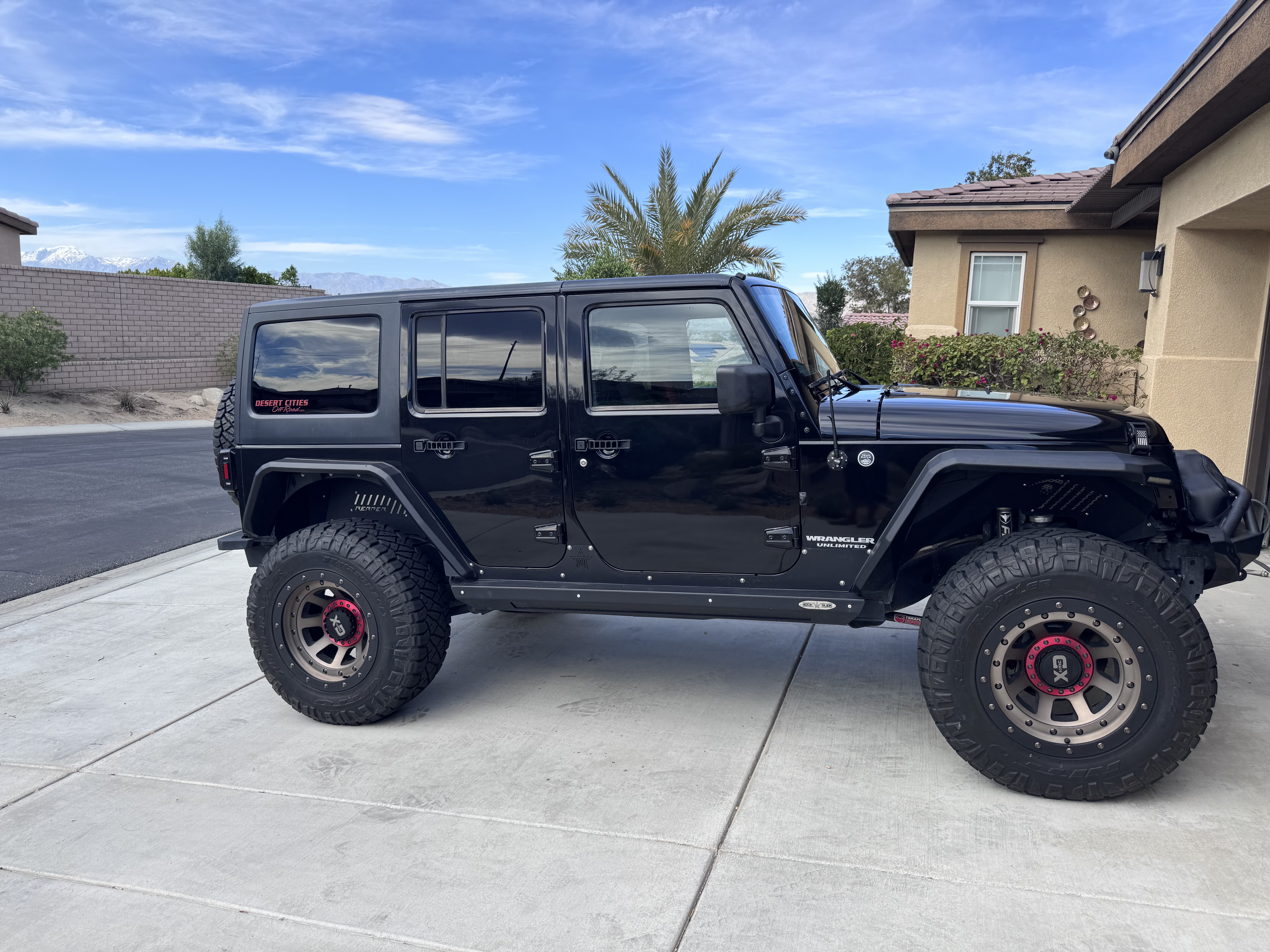 Modified 2012 Jeep Wrangler Unlimited Sport