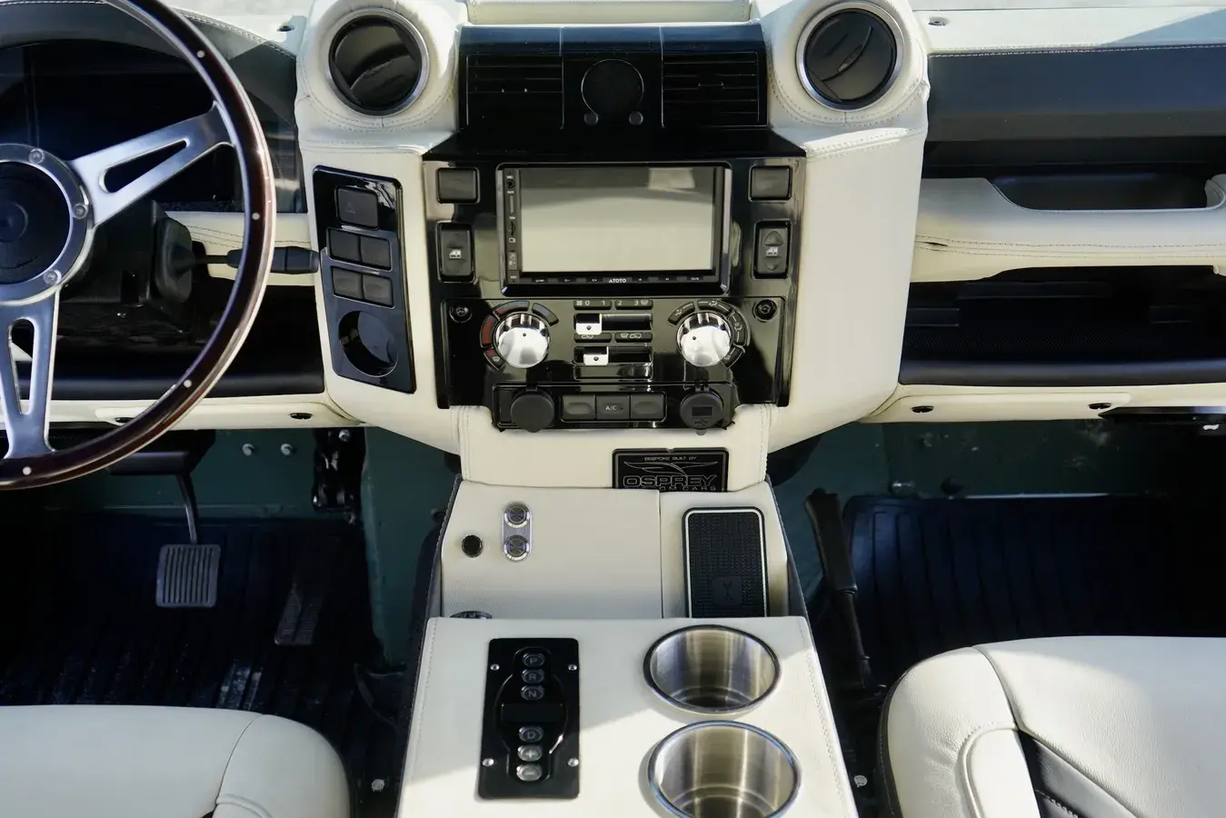 Restomod 1997 Land Rover Defender 90 Soft Top