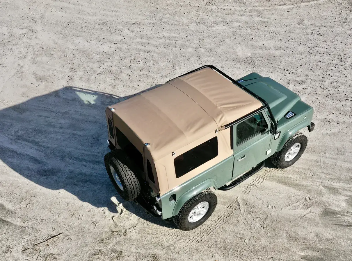 Restomod 1997 Land Rover Defender 90 Soft Top