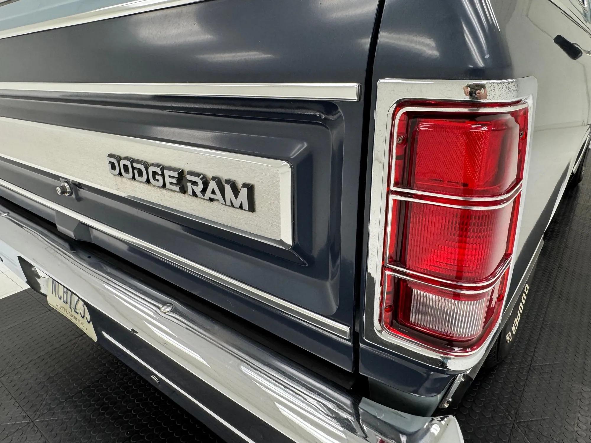 1987 Dodge Ramcharger 150 LE