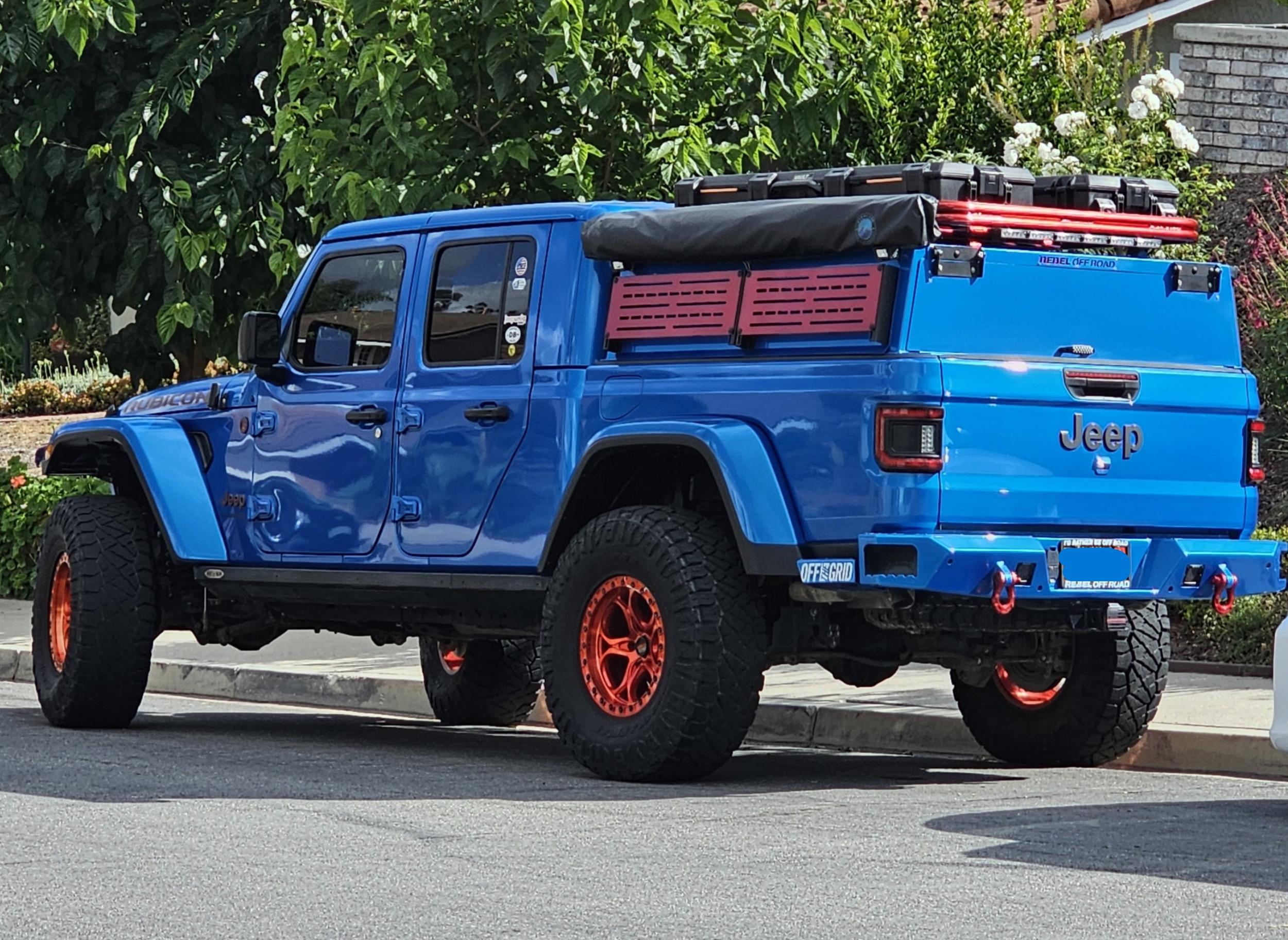 Modified 2021 Jeep Gladiator Rubicon - 3