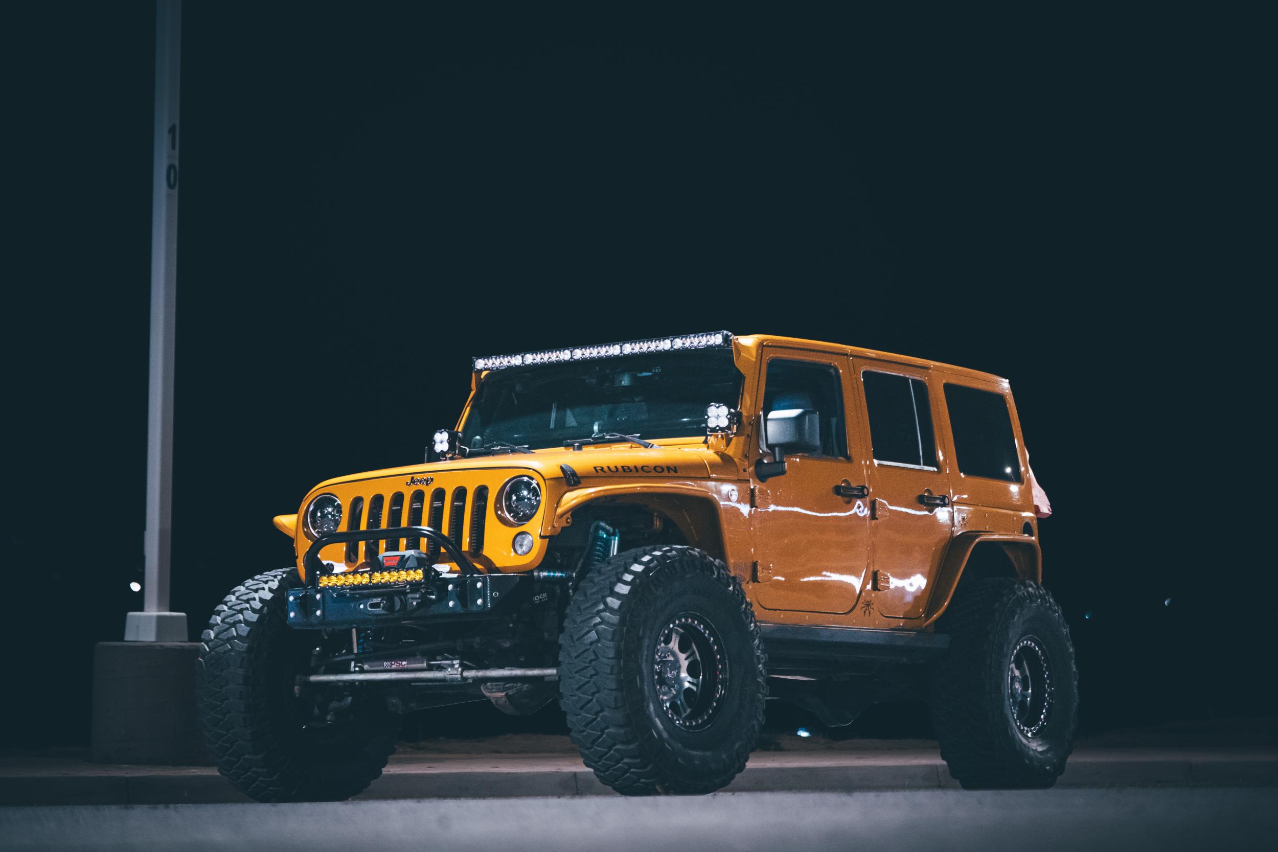 6.2L V8-Powered 2014 Jeep Wrangler Unlimited Rubicon Amp'd