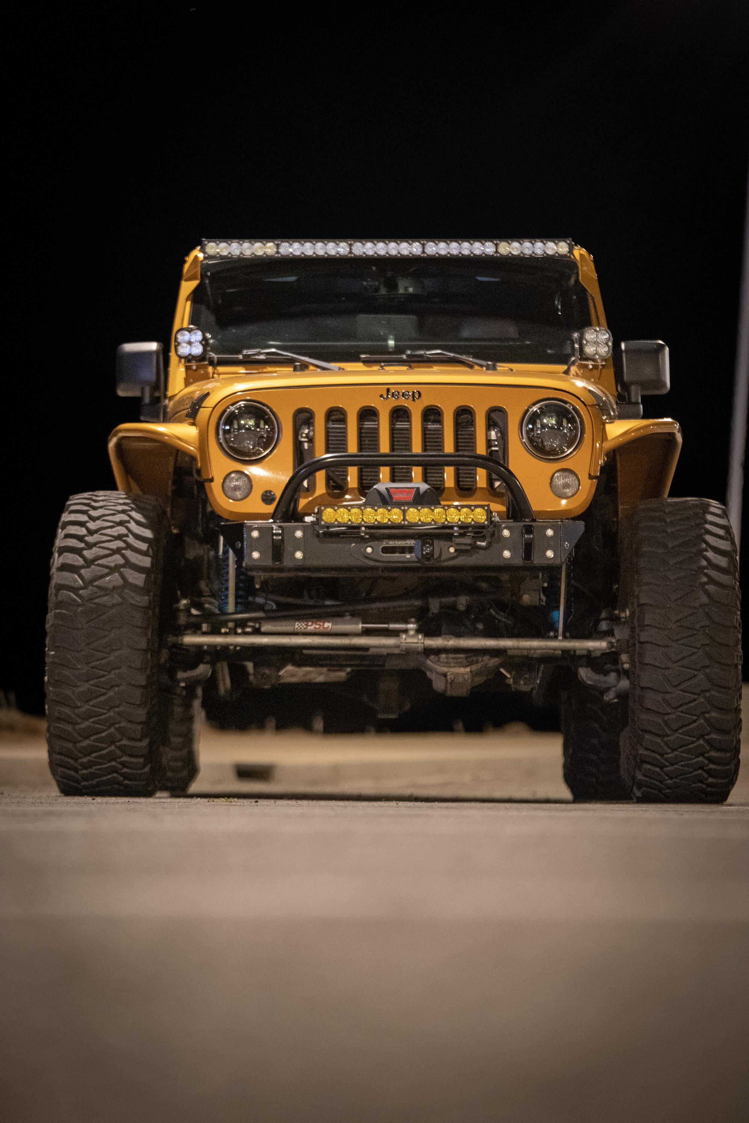 6.2L V8-Powered 2014 Jeep Wrangler Unlimited Rubicon Amp'd