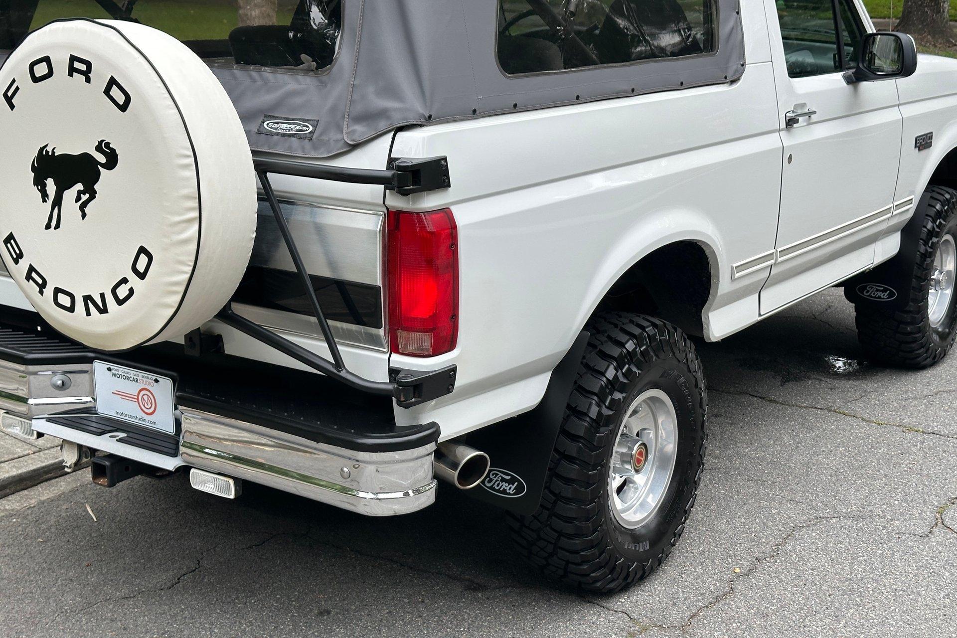 80k-Mile 1993 Ford Bronco XLT
