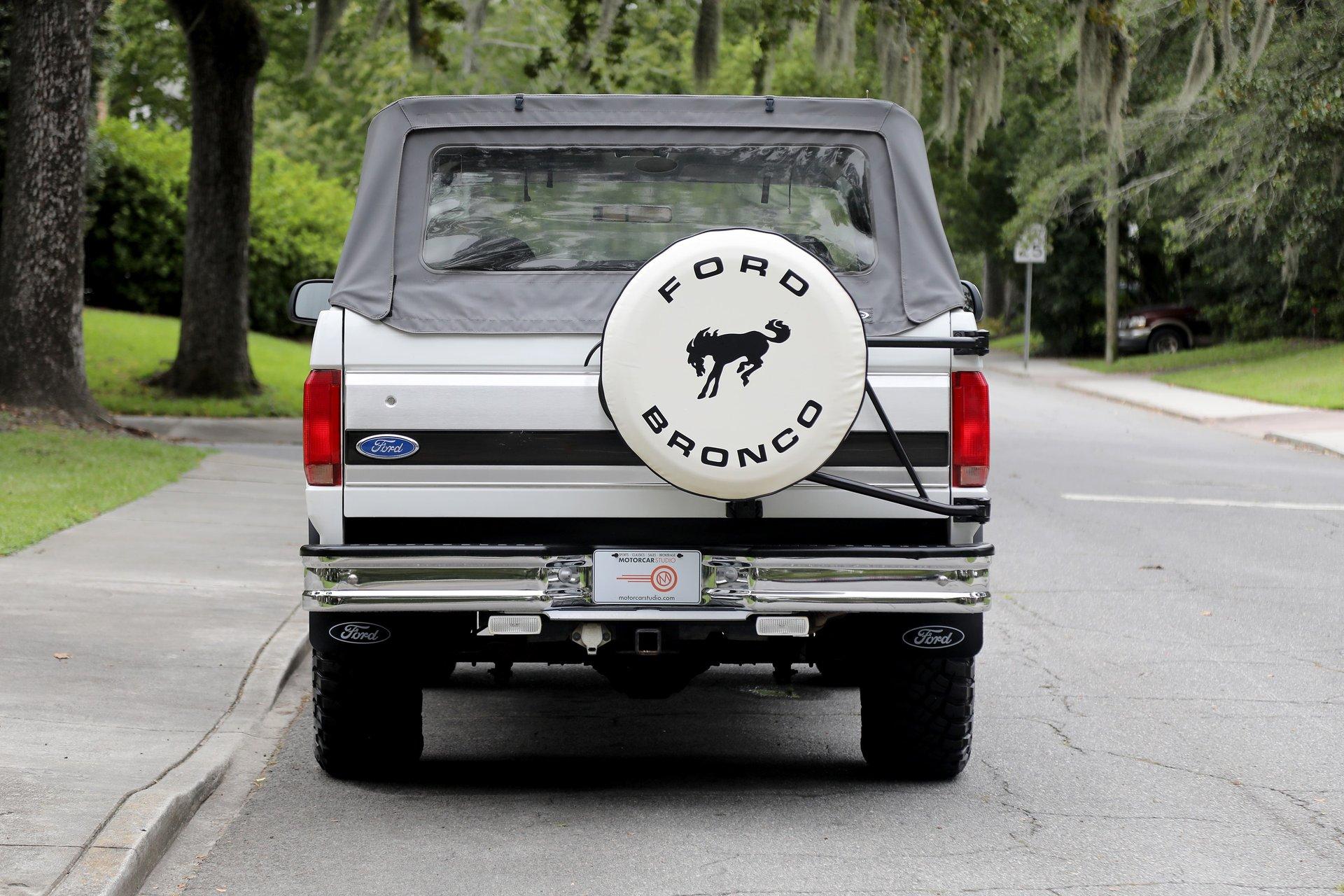 80k-Mile 1993 Ford Bronco XLT