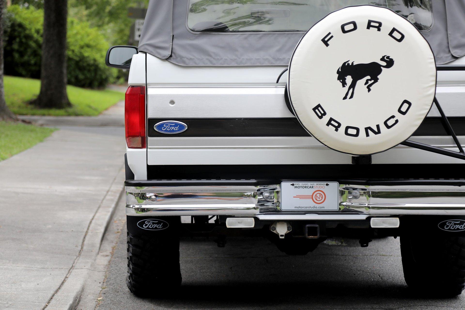 80k-Mile 1993 Ford Bronco XLT