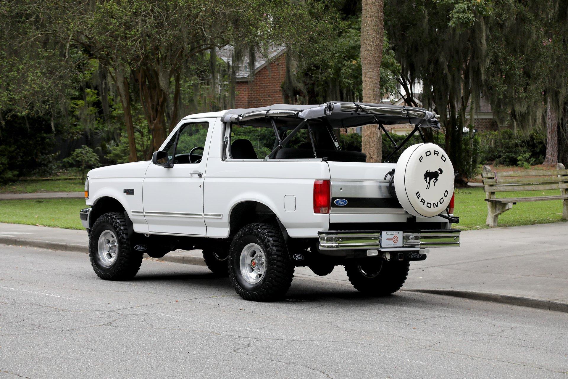 80k-Mile 1993 Ford Bronco XLT