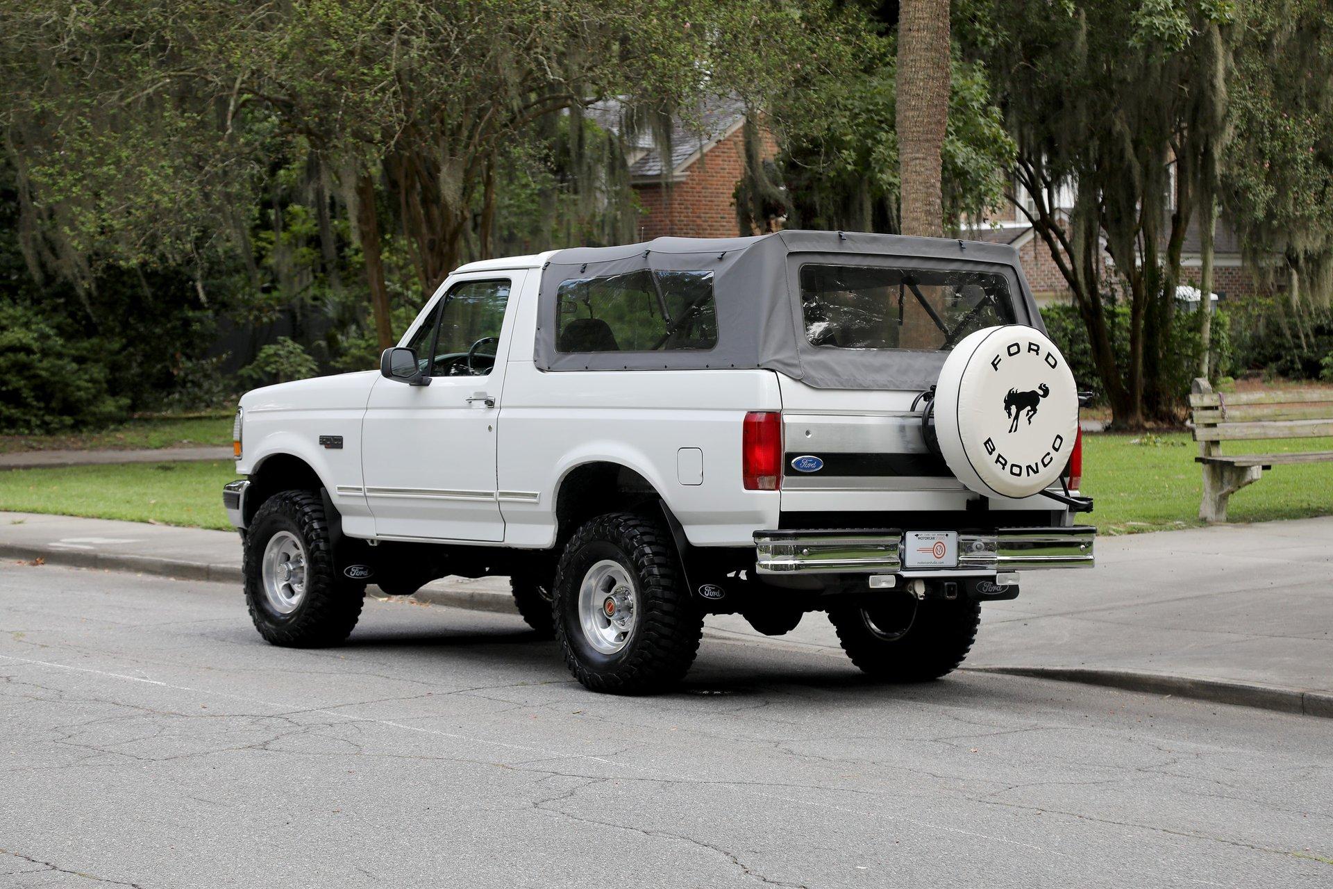 80k-Mile 1993 Ford Bronco XLT