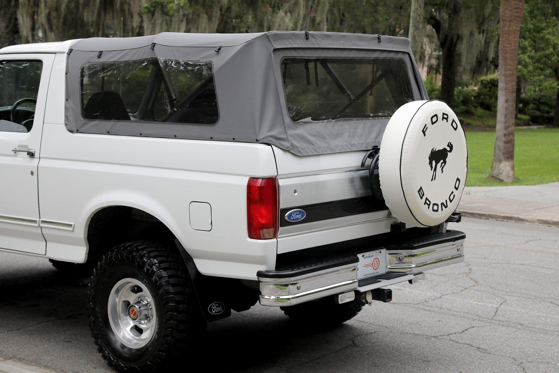 80k-Mile 1993 Ford Bronco XLT