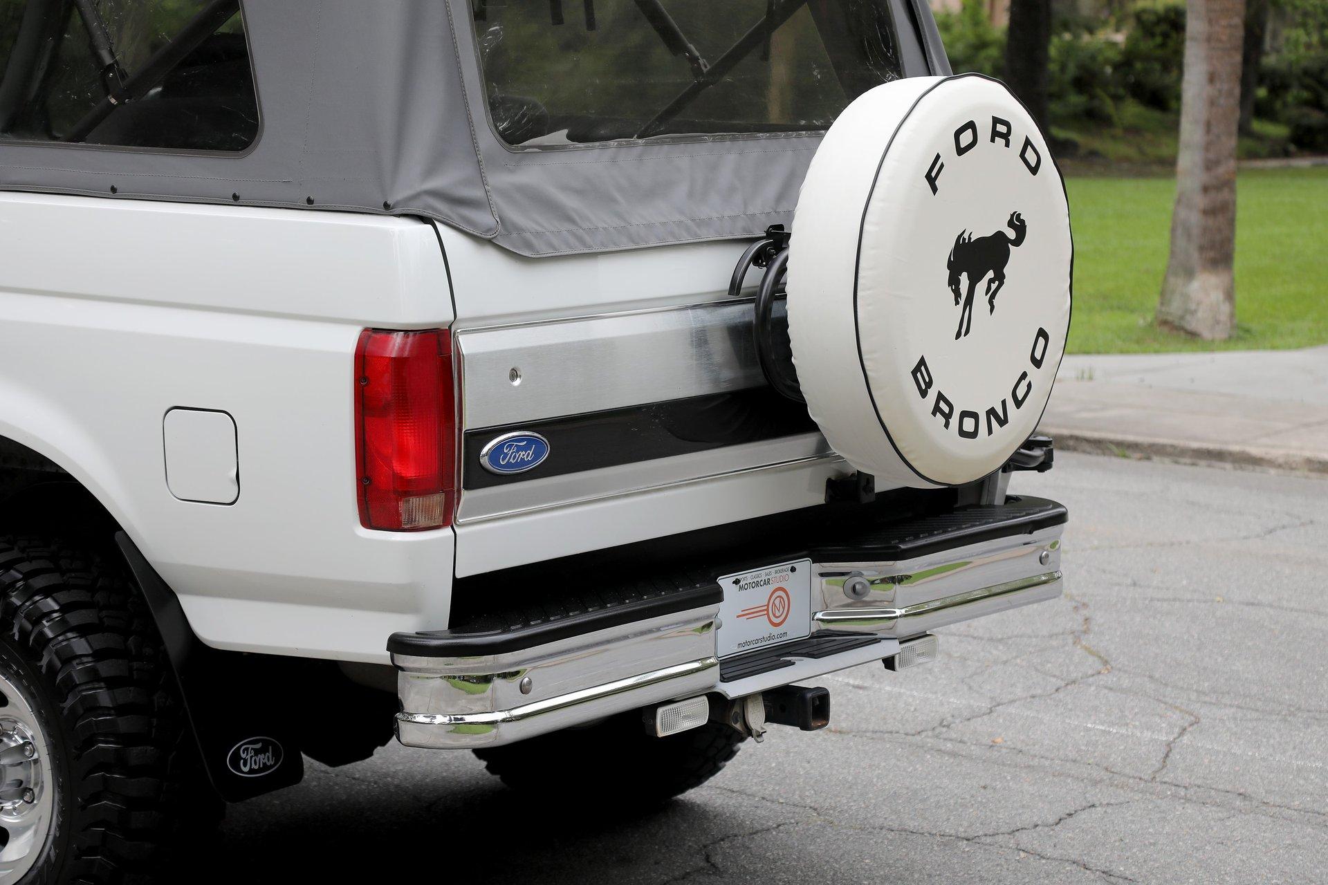 80k-Mile 1993 Ford Bronco XLT