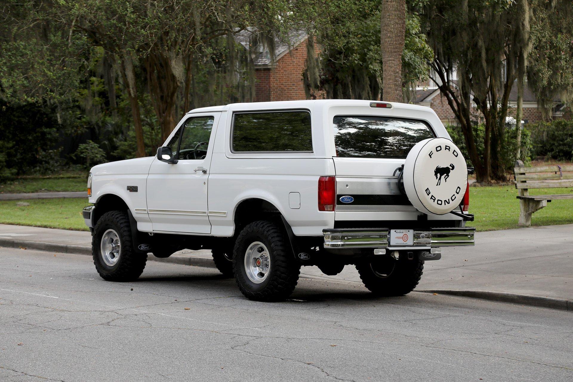 80k-Mile 1993 Ford Bronco XLT