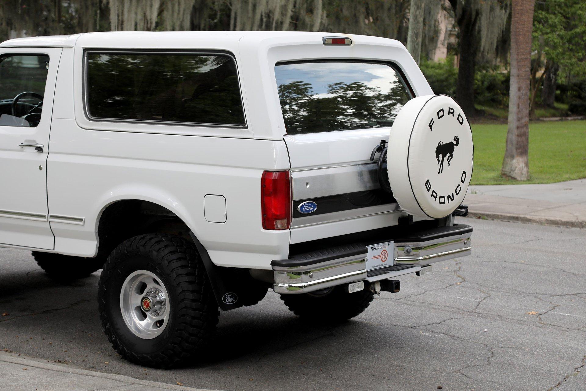 80k-Mile 1993 Ford Bronco XLT