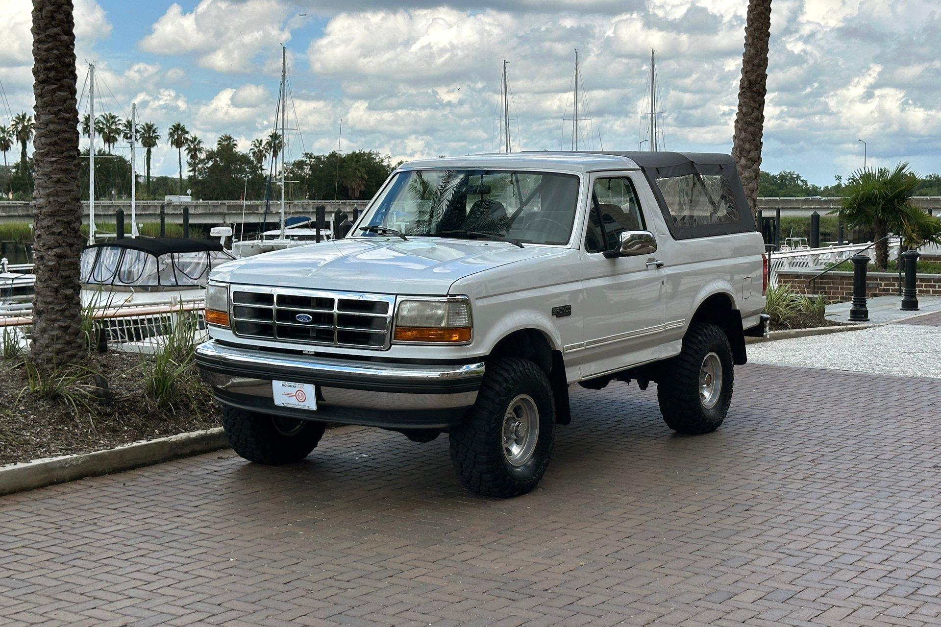 80k-Mile 1993 Ford Bronco XLT