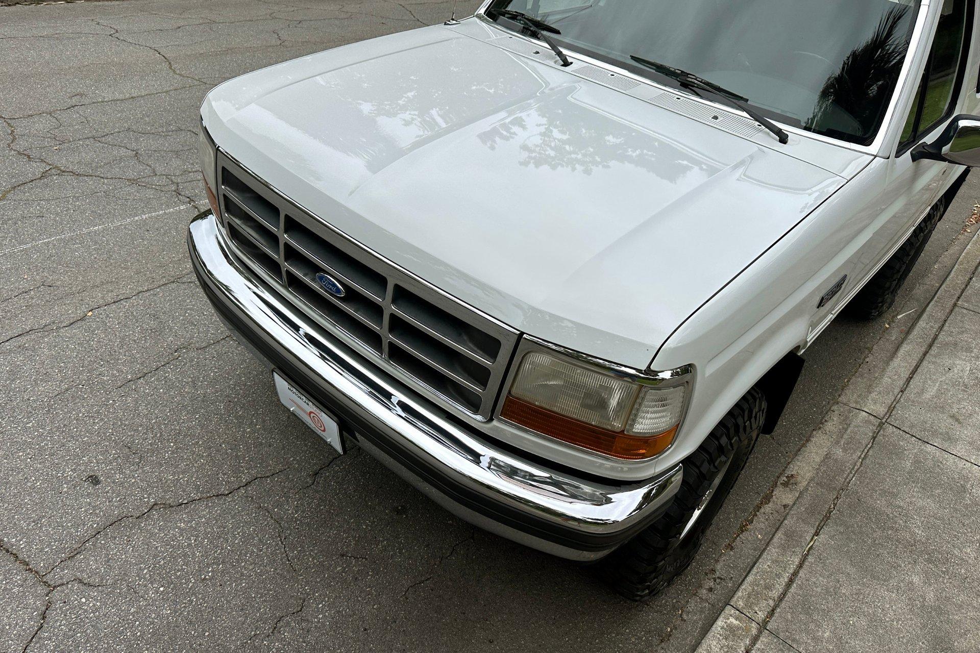 80k-Mile 1993 Ford Bronco XLT