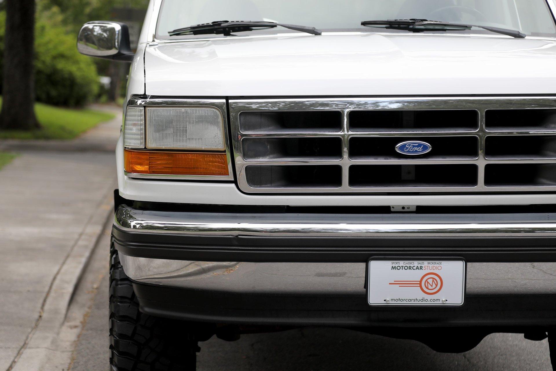 80k-Mile 1993 Ford Bronco XLT