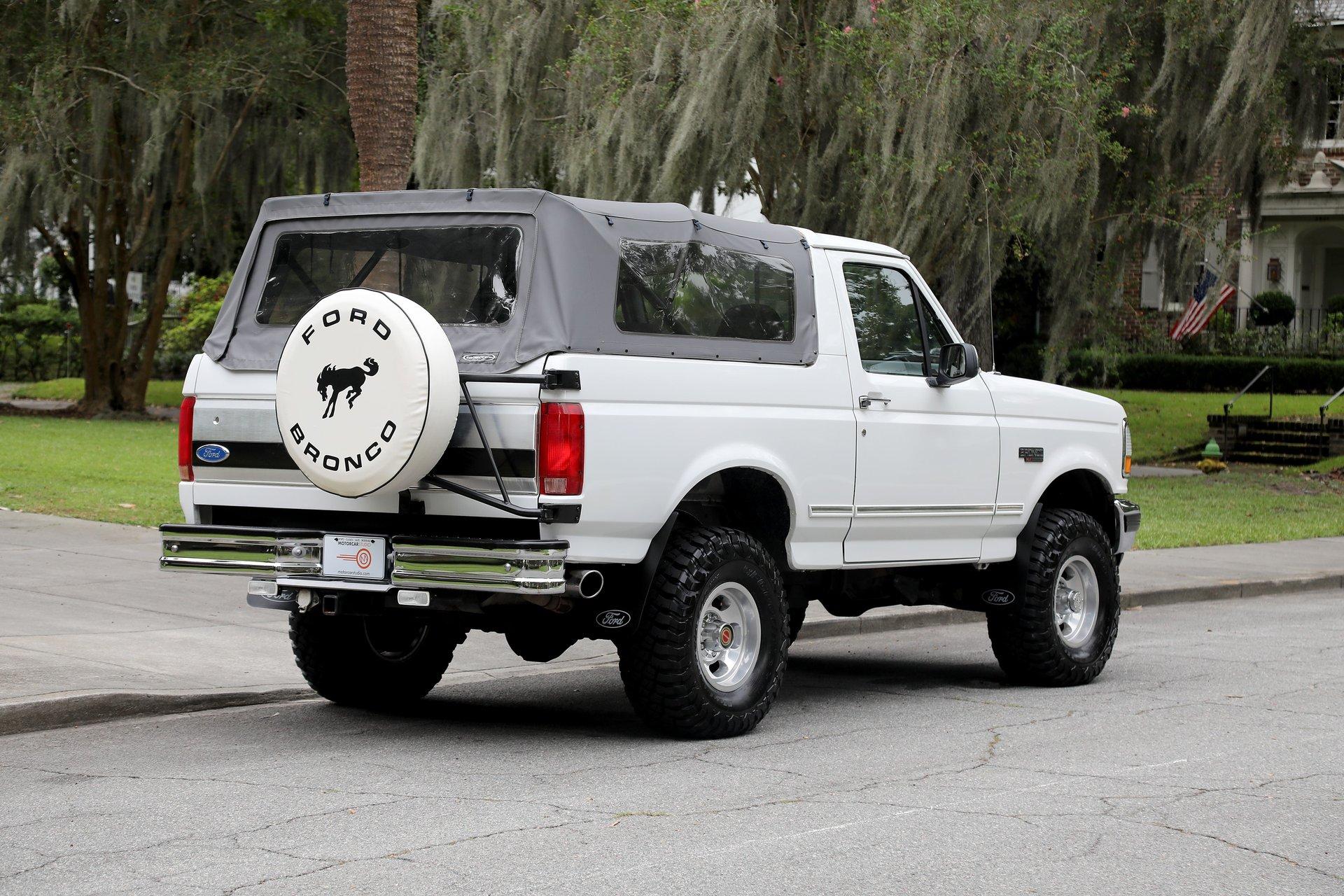 80k-Mile 1993 Ford Bronco XLT