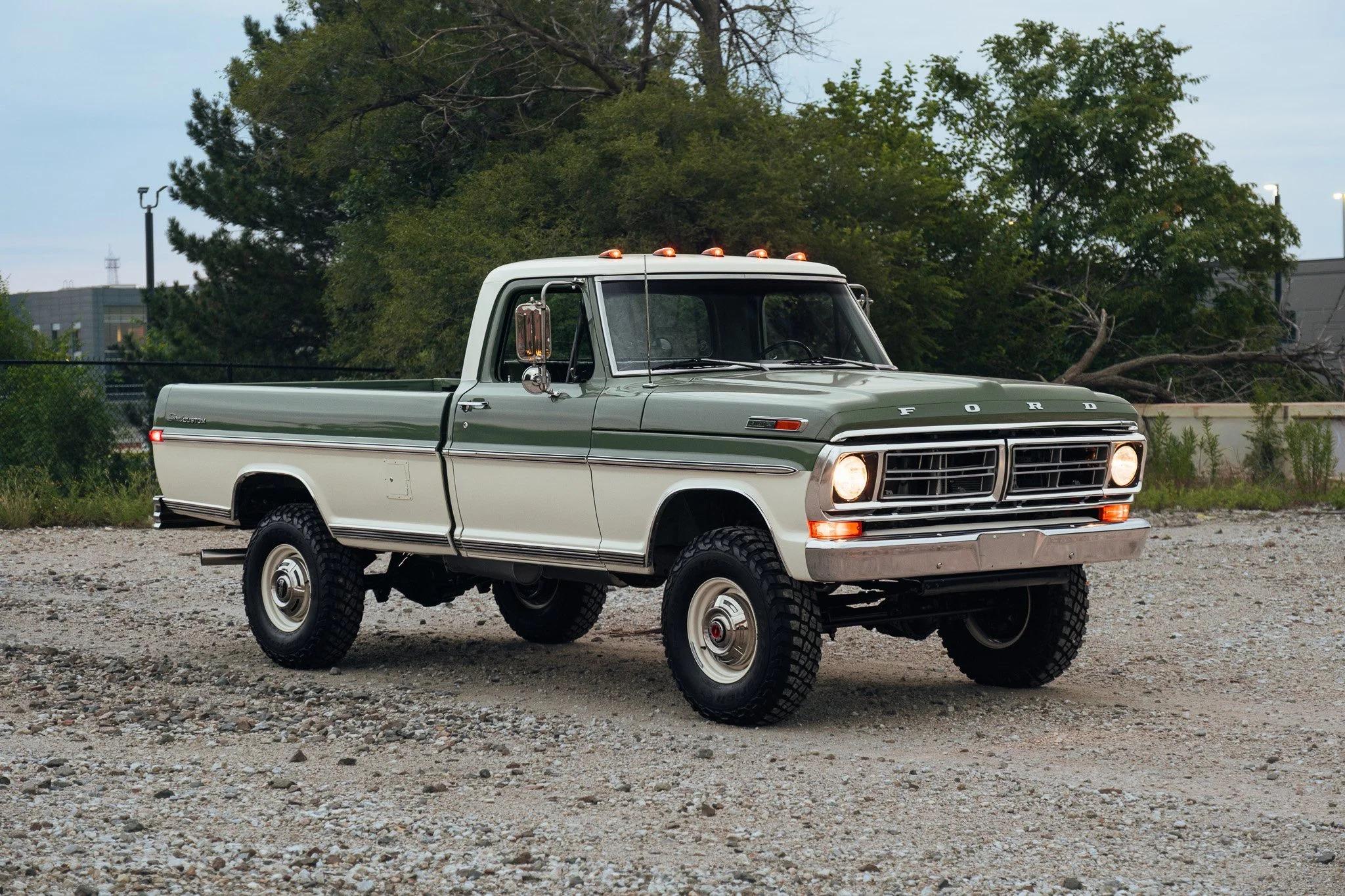 Refurbished 1972 Ford F-250 Highboy