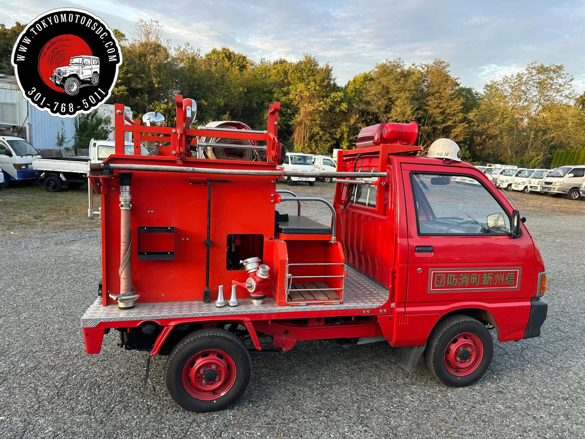 1993 Daihatasu Hijet Fire Truck 4×4 - 3