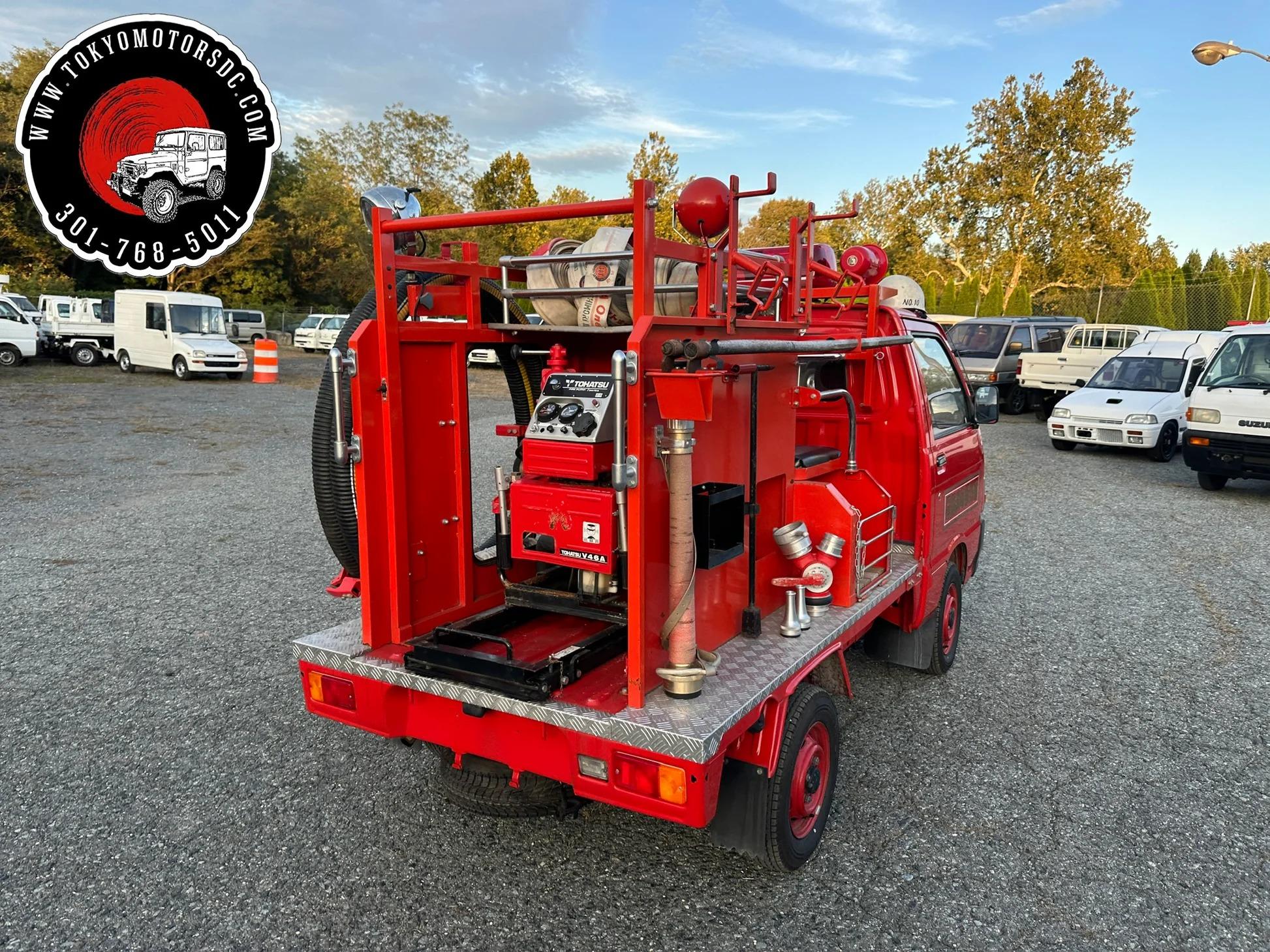 1993 Daihatasu Hijet Fire Truck 4×4 - 4
