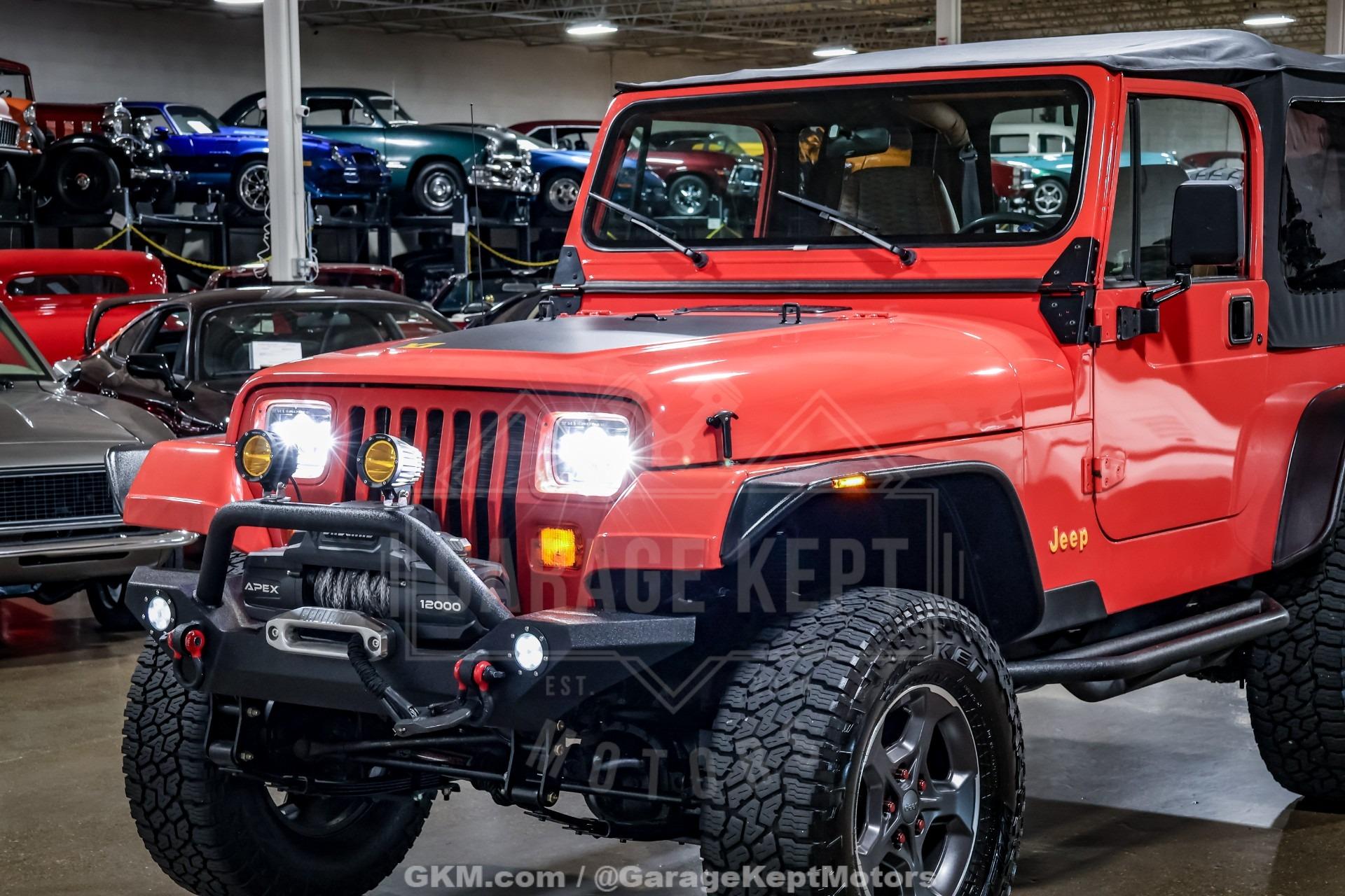6.0L V8-Powered 1995 Jeep Wrangler Rio Grande