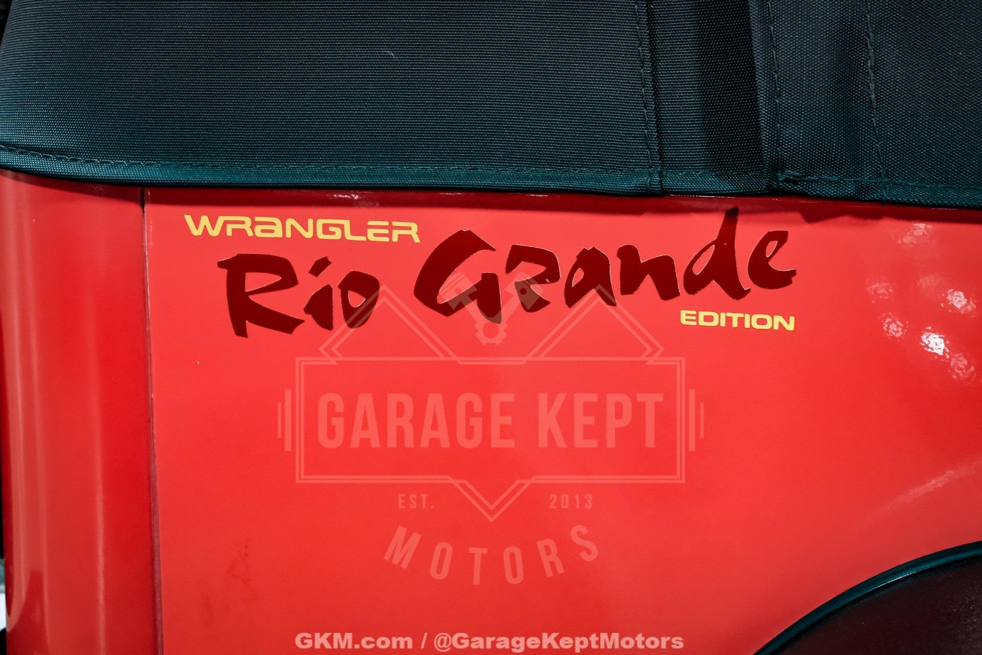 6.0L V8-Powered 1995 Jeep Wrangler Rio Grande