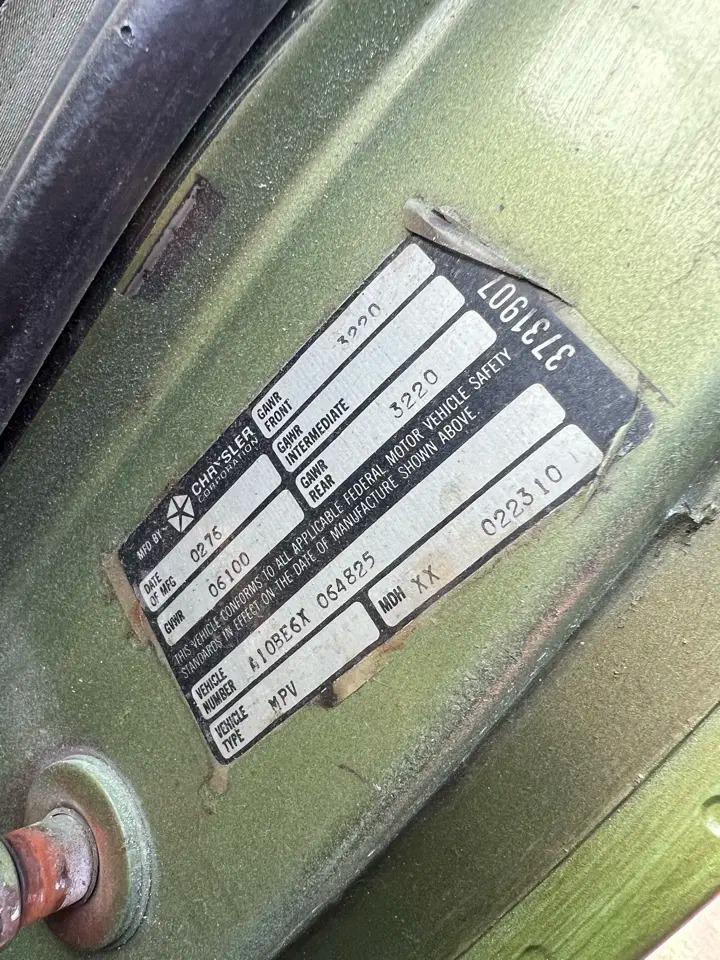 1976 Dodge Ramcharger