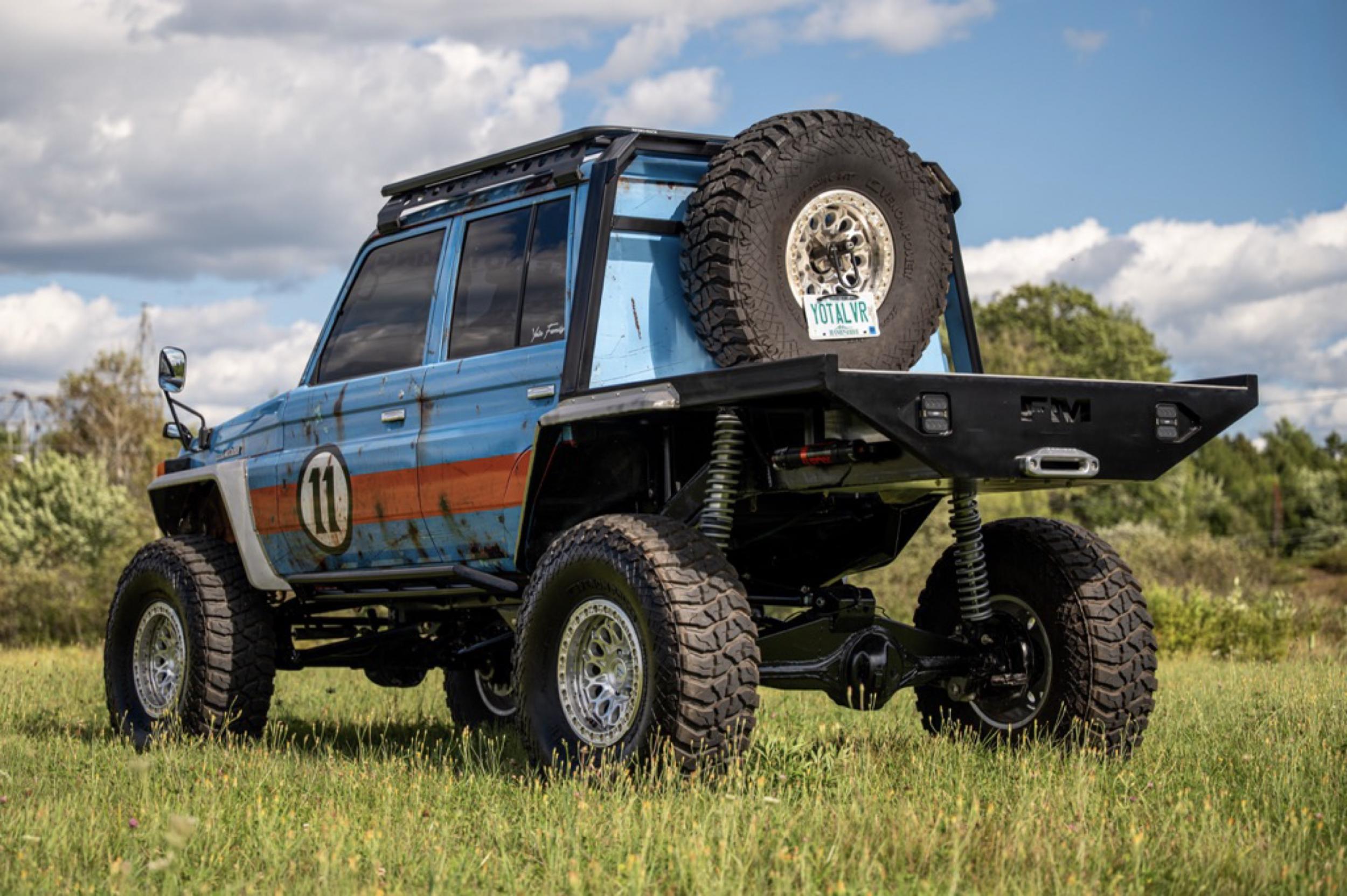 SEMA-Featured 1995 Toyota Land Cruiser HZJ75