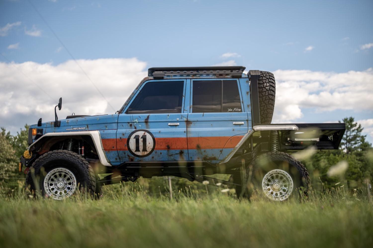 SEMA-Featured 1995 Toyota Land Cruiser HZJ75