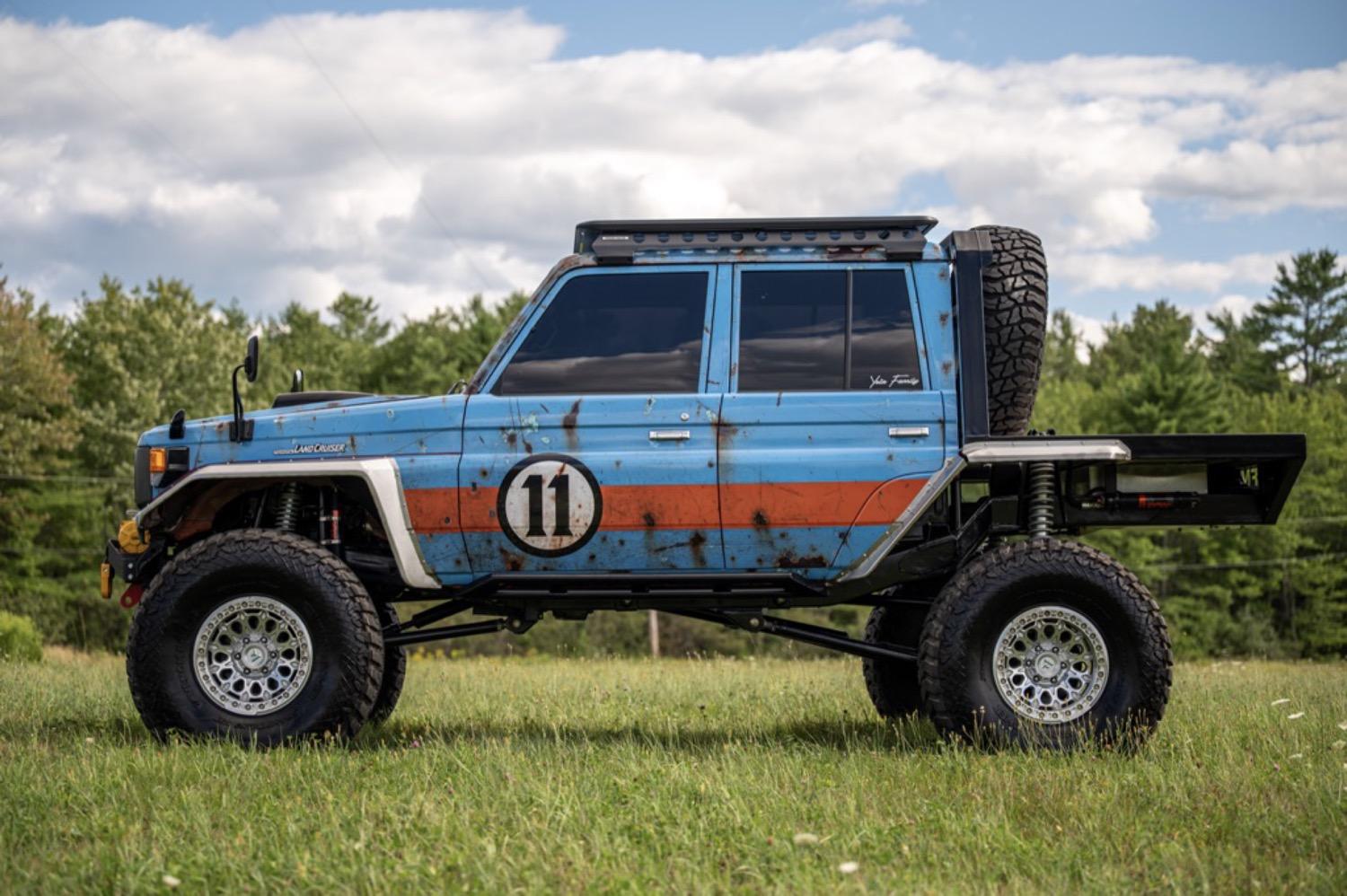 SEMA-Featured 1995 Toyota Land Cruiser HZJ75