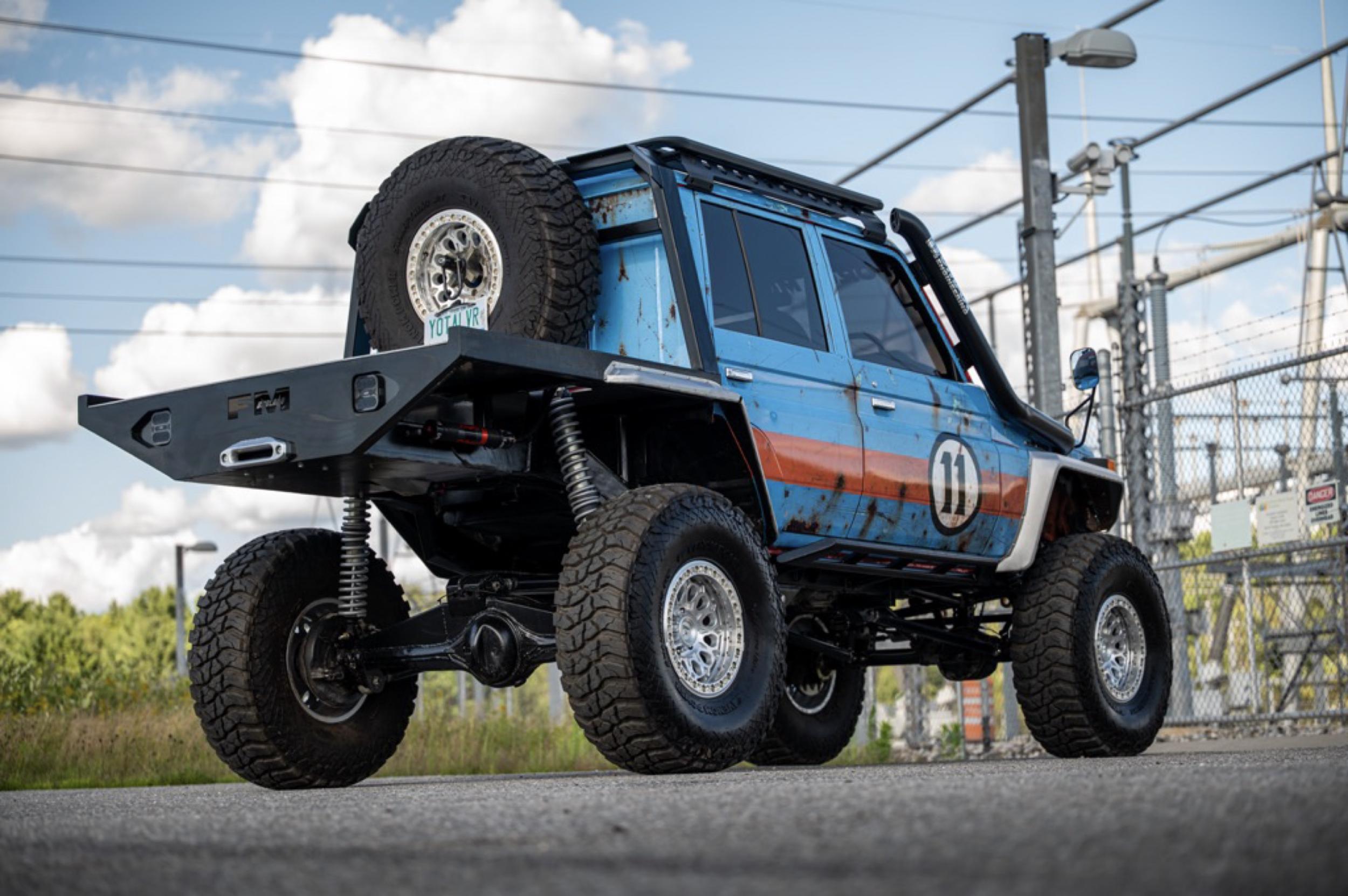 SEMA-Featured 1995 Toyota Land Cruiser HZJ75 - 4