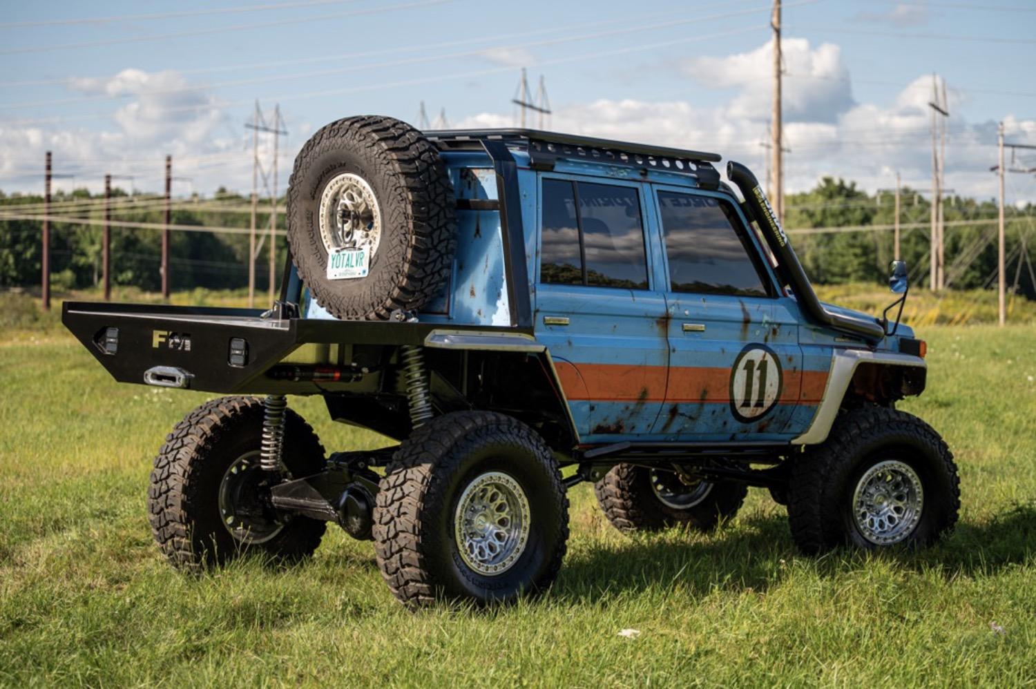 SEMA-Featured 1995 Toyota Land Cruiser HZJ75