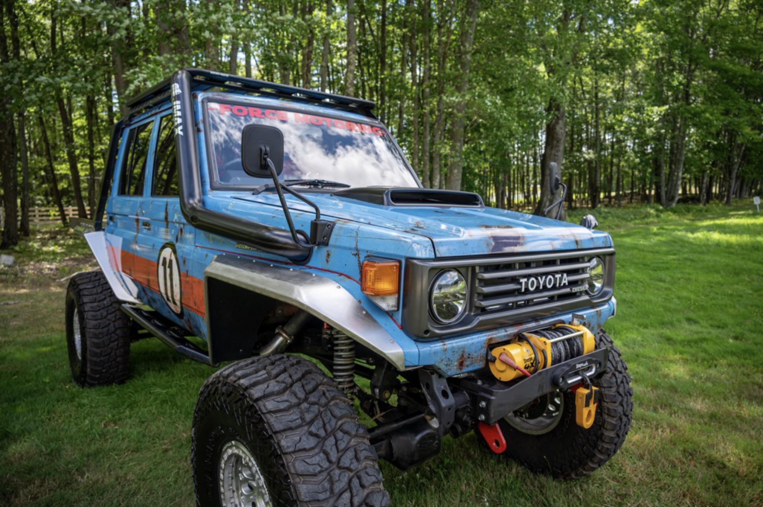 SEMA-Featured 1995 Toyota Land Cruiser HZJ75