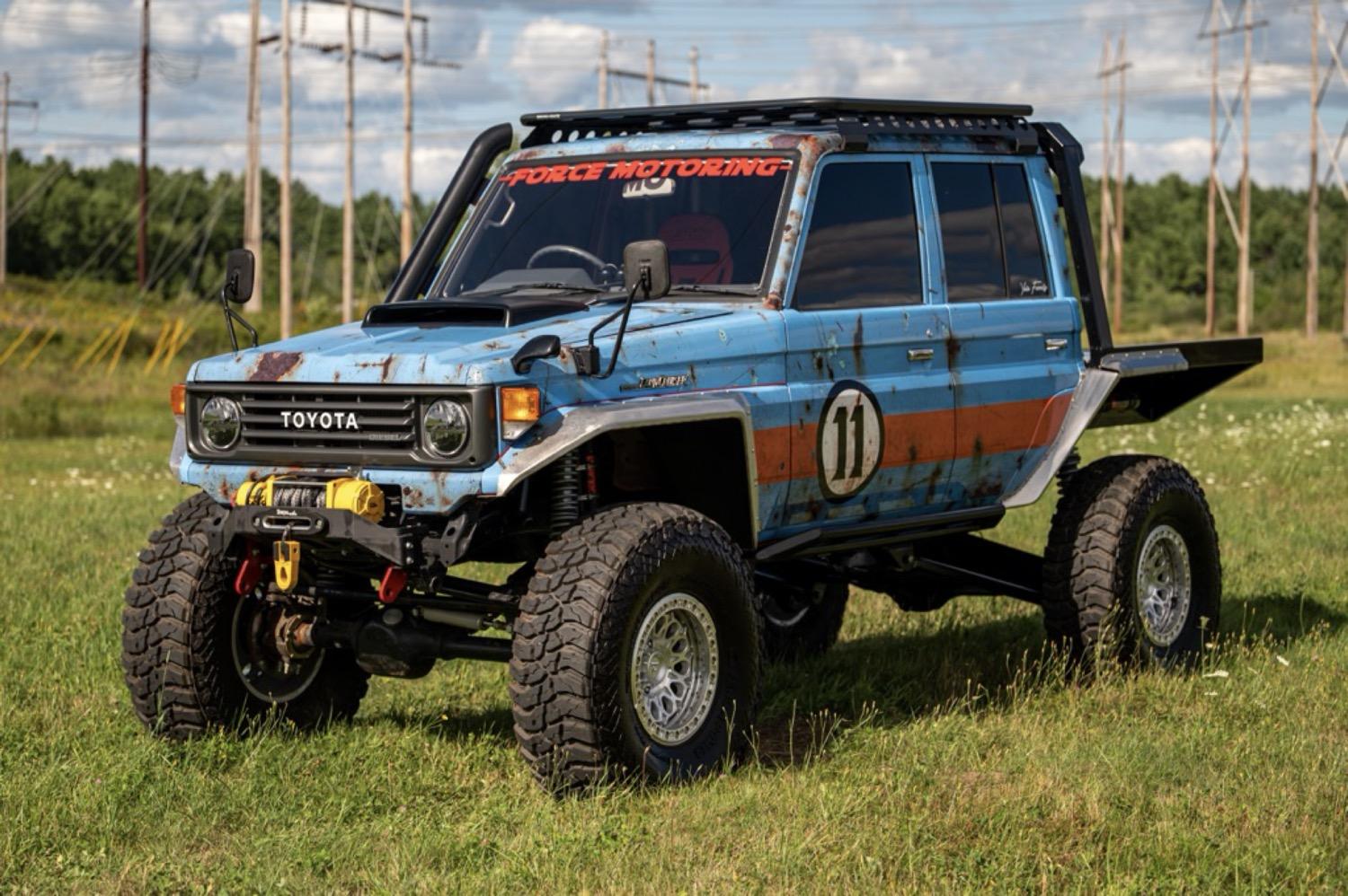 SEMA-Featured 1995 Toyota Land Cruiser HZJ75
