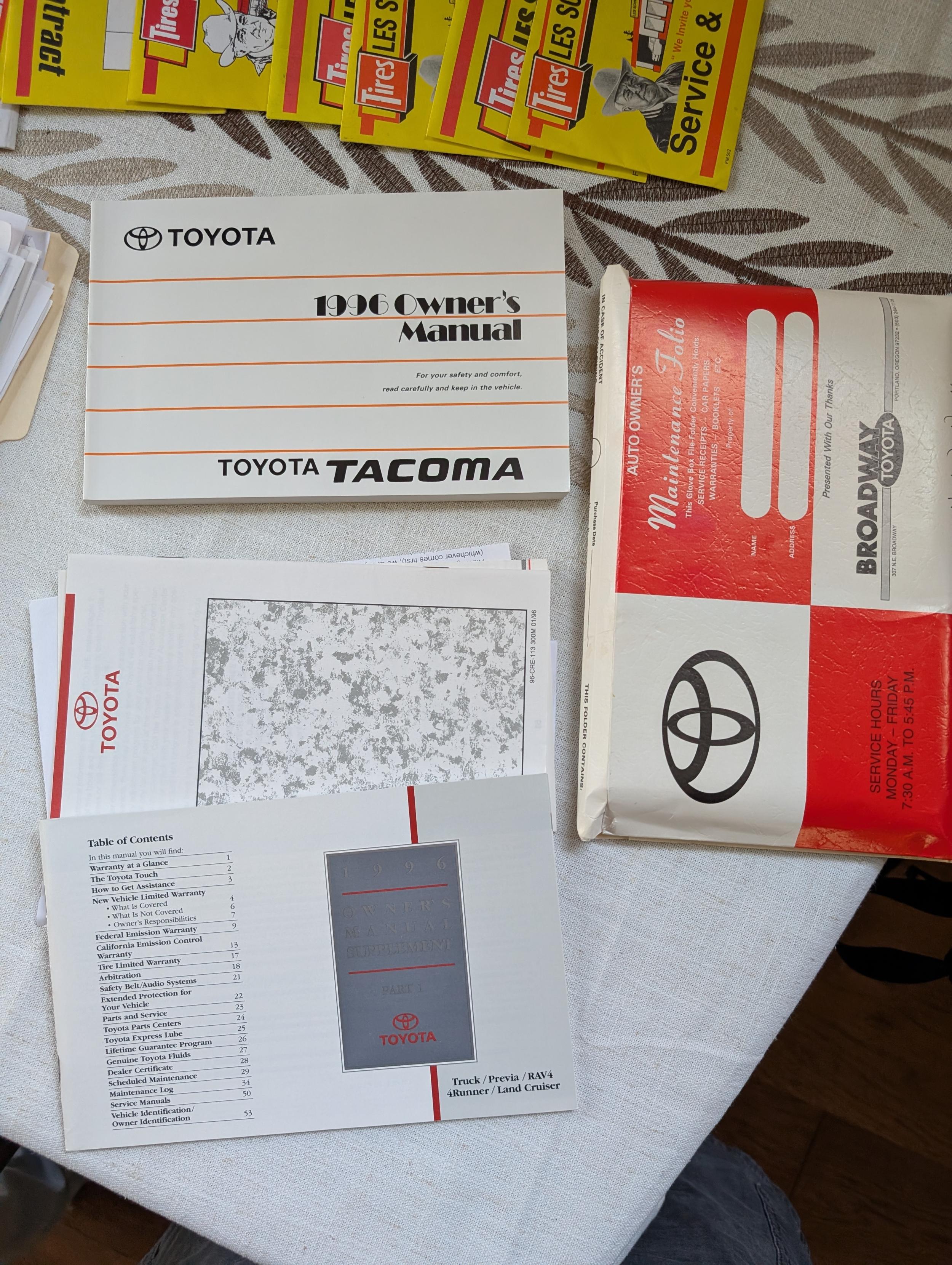 1996 Toyota Tacoma