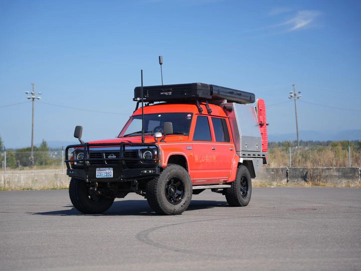 1995 Nissan Safari Fire Truck