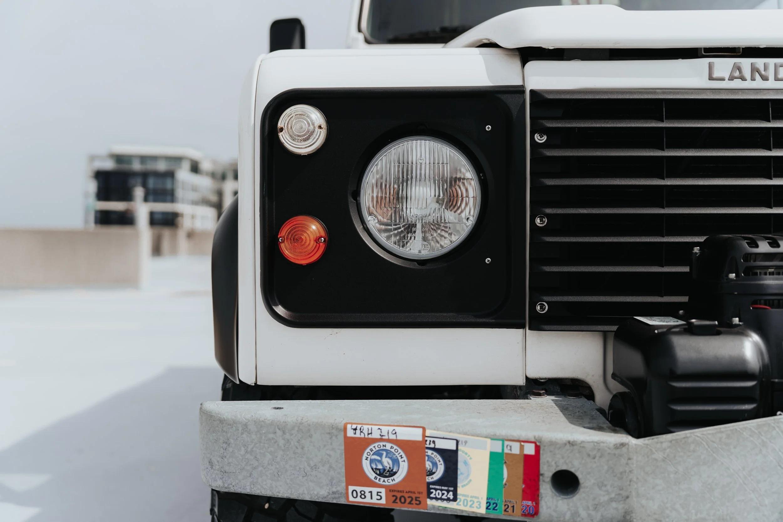 Restored 1993 Land Rover Defender 110