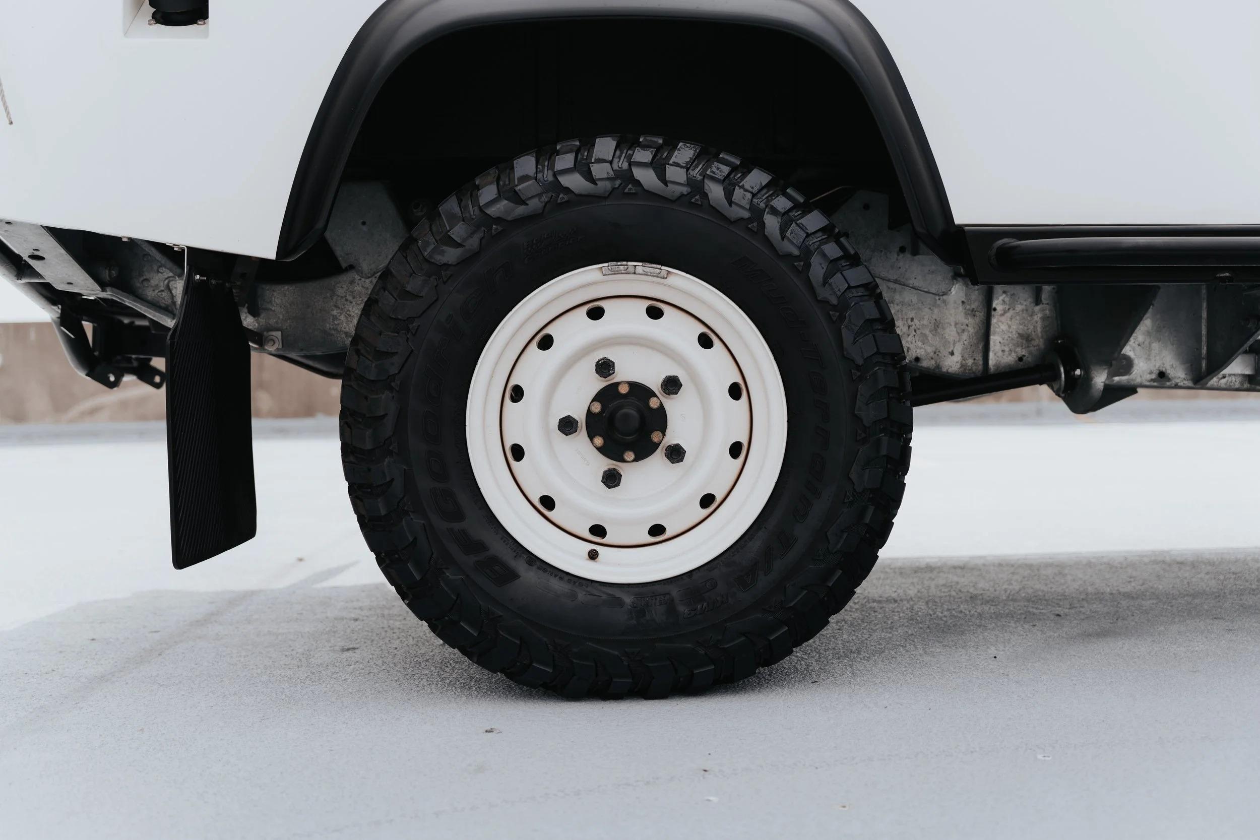 Restored 1993 Land Rover Defender 110