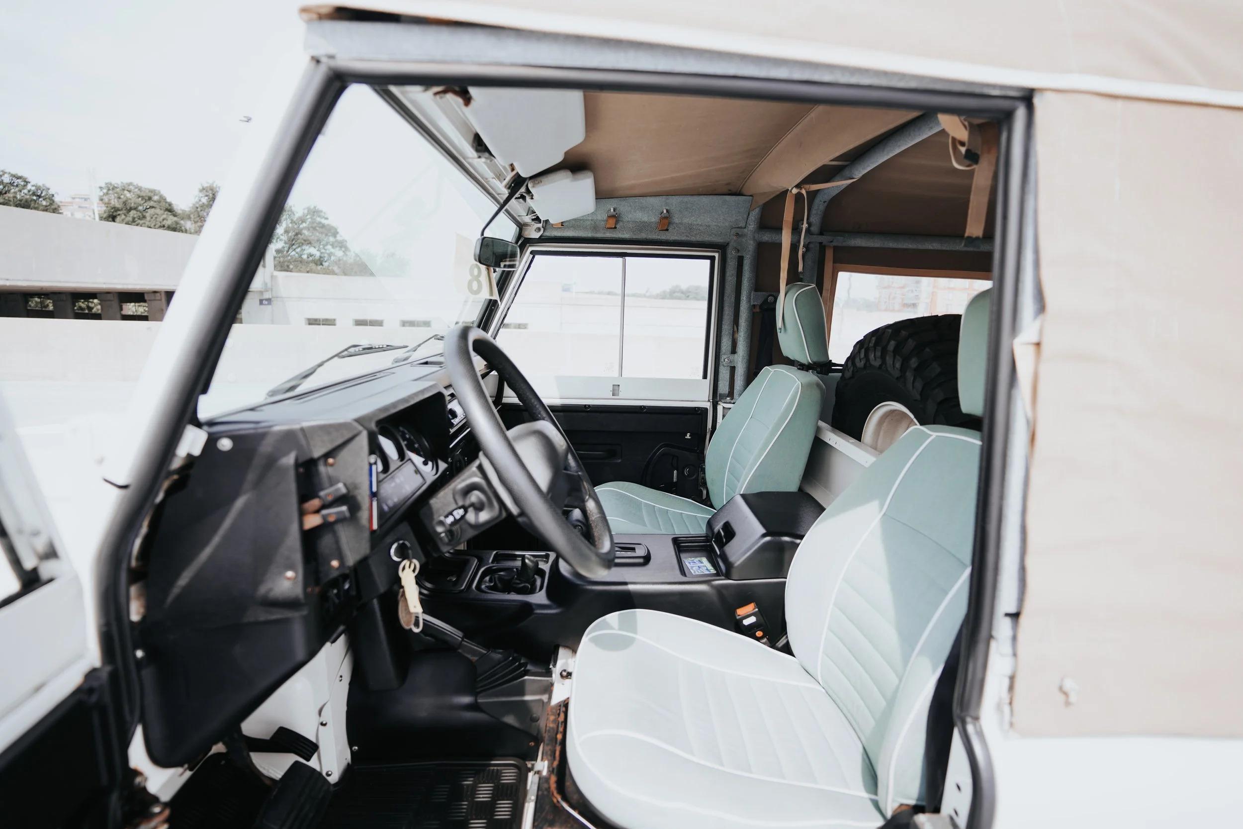 Restored 1993 Land Rover Defender 110