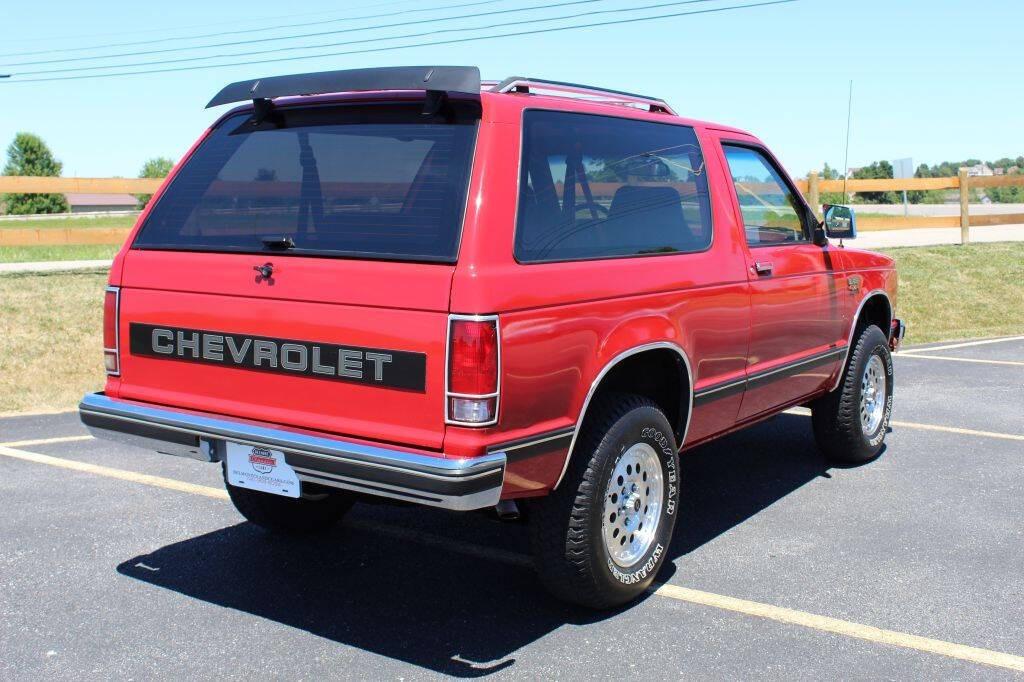 1989 Chevrolet S-10 Blazer 4×4